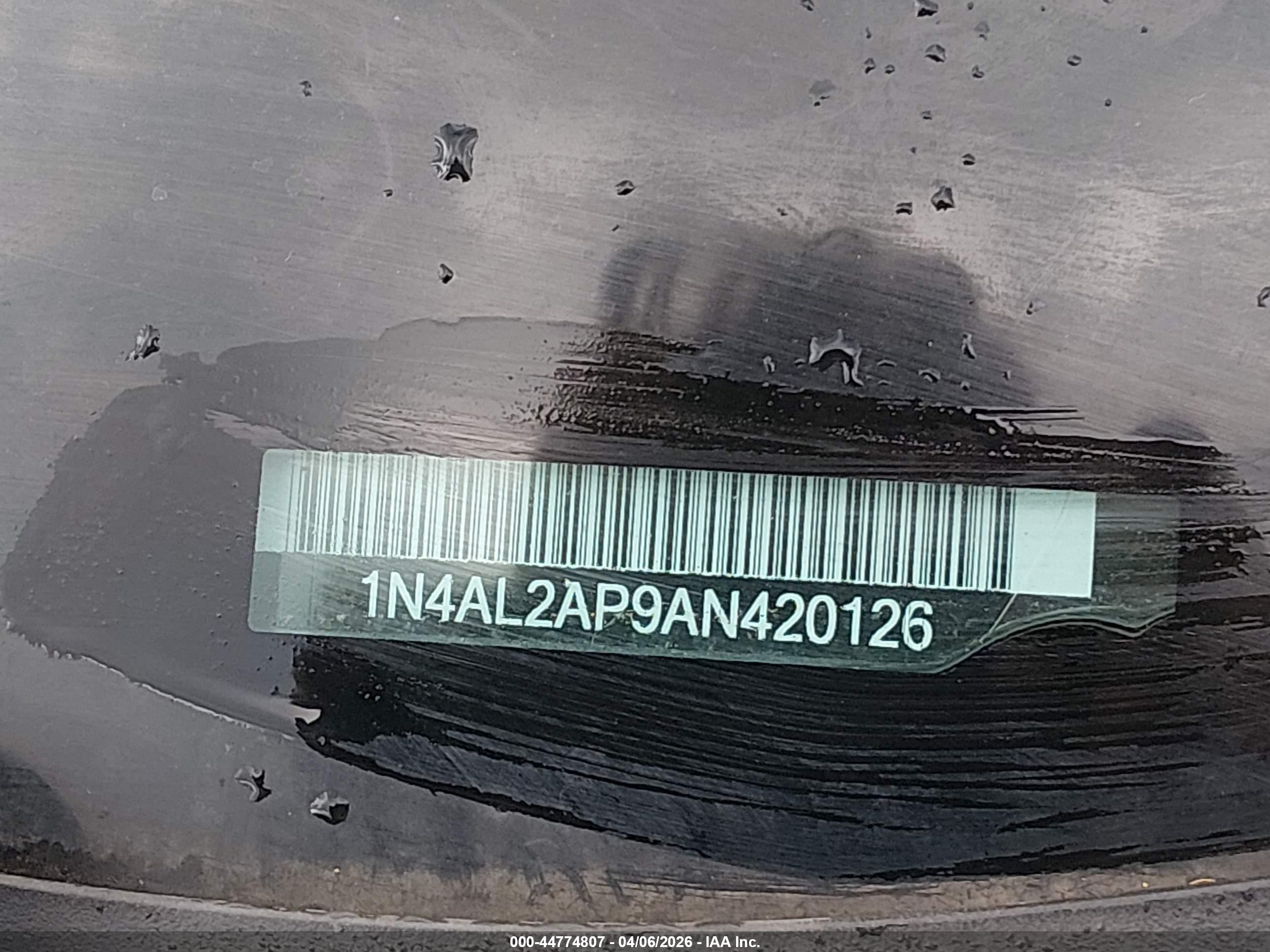 NISSAN ALTIMA image 9