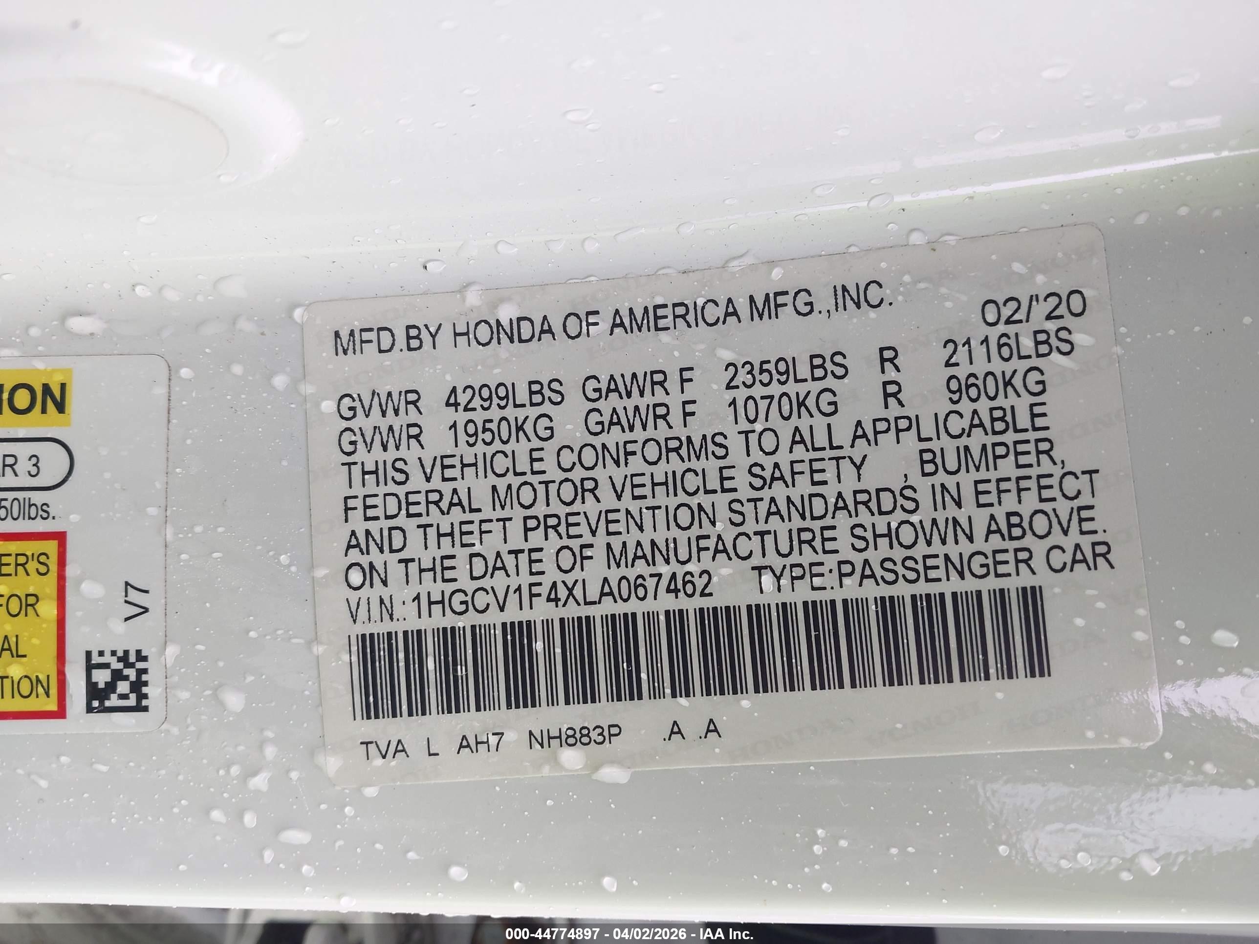 HONDA ACCORD image 9
