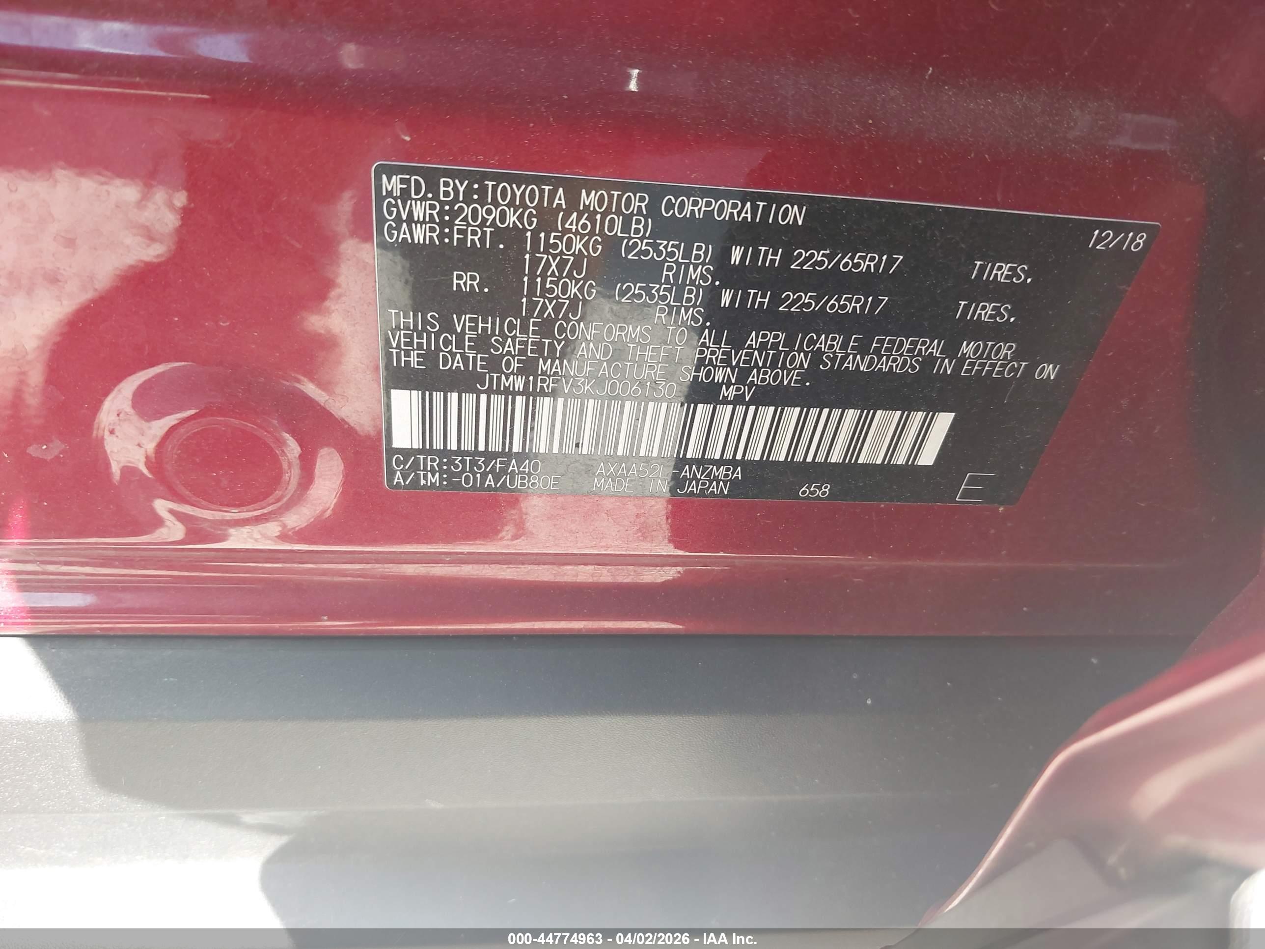 TOYOTA RAV4 image 9