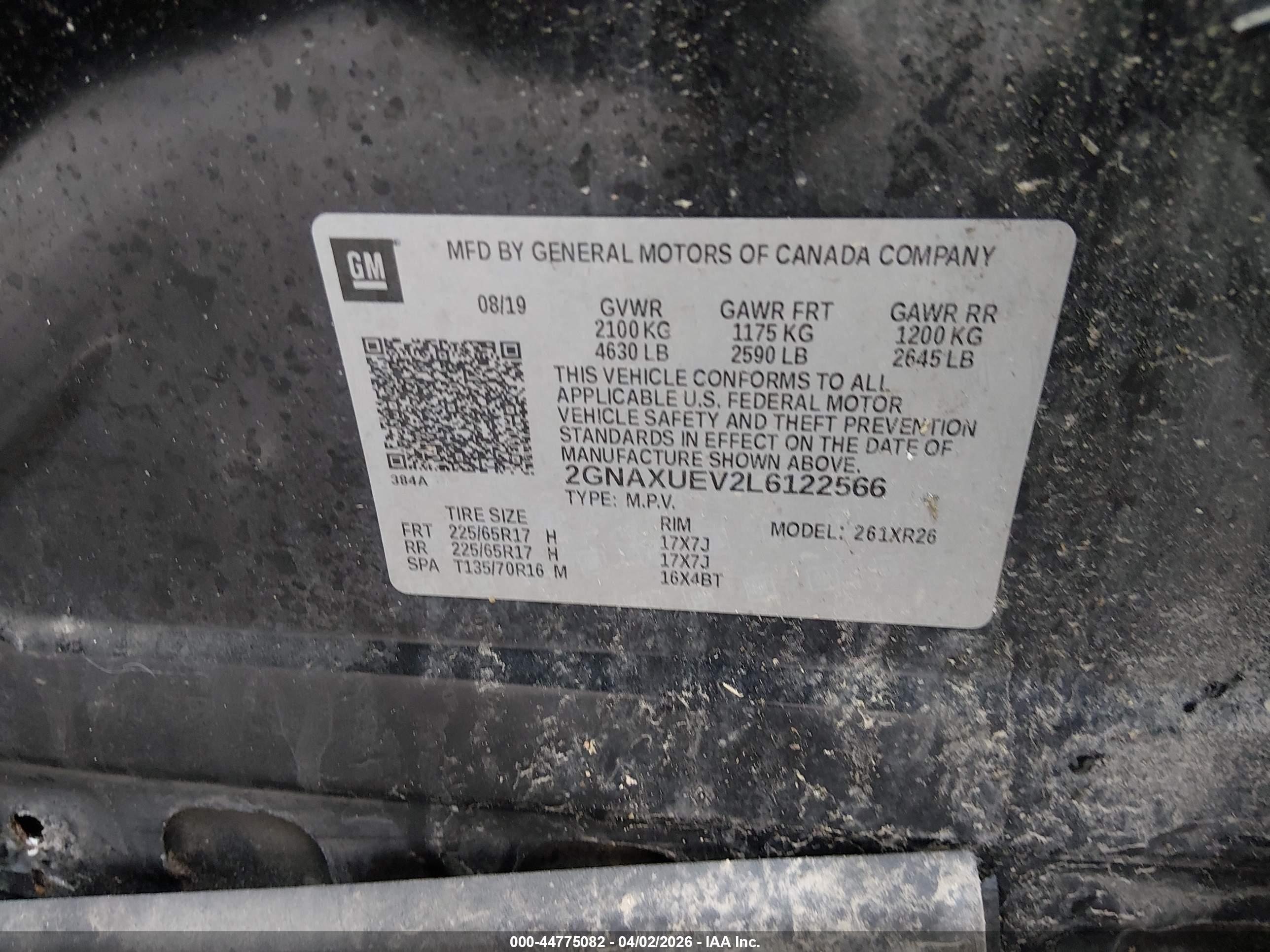 CHEVROLET EQUINOX image 9