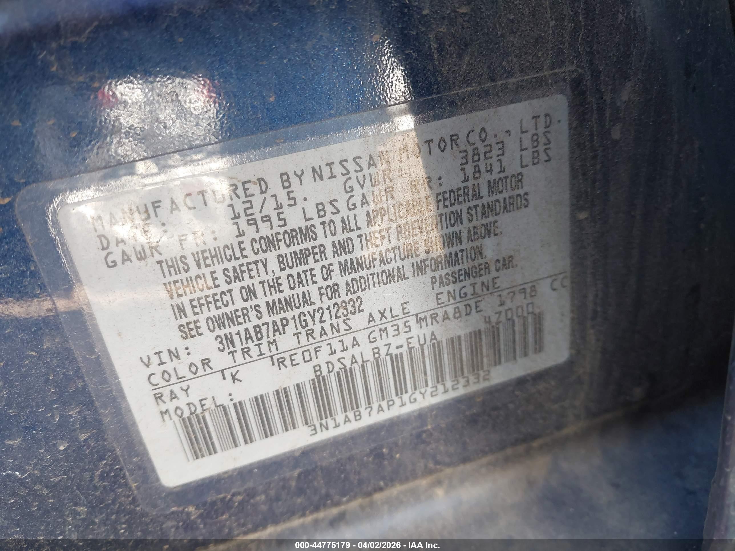 NISSAN SENTRA image 9