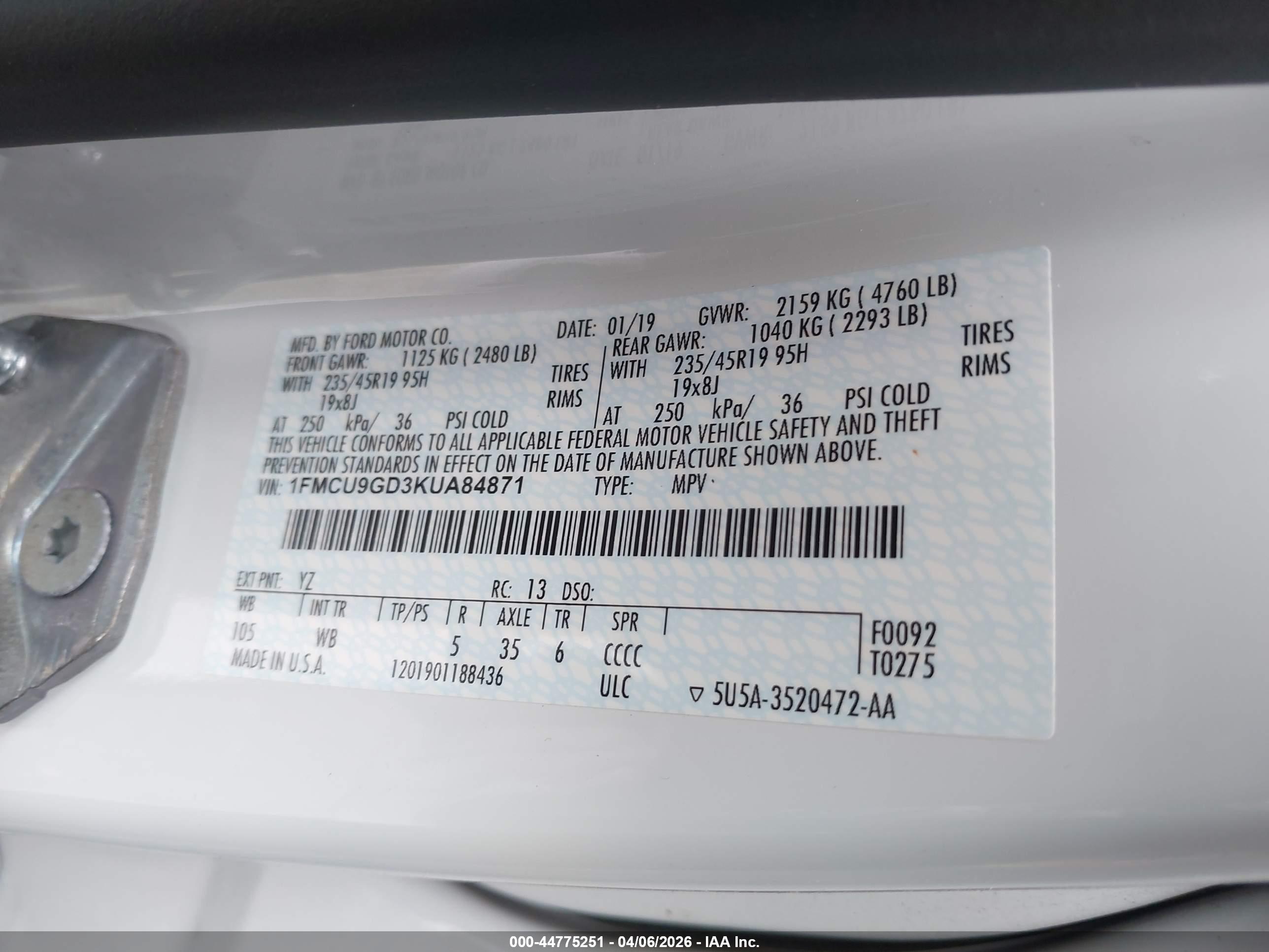FORD ESCAPE image 9