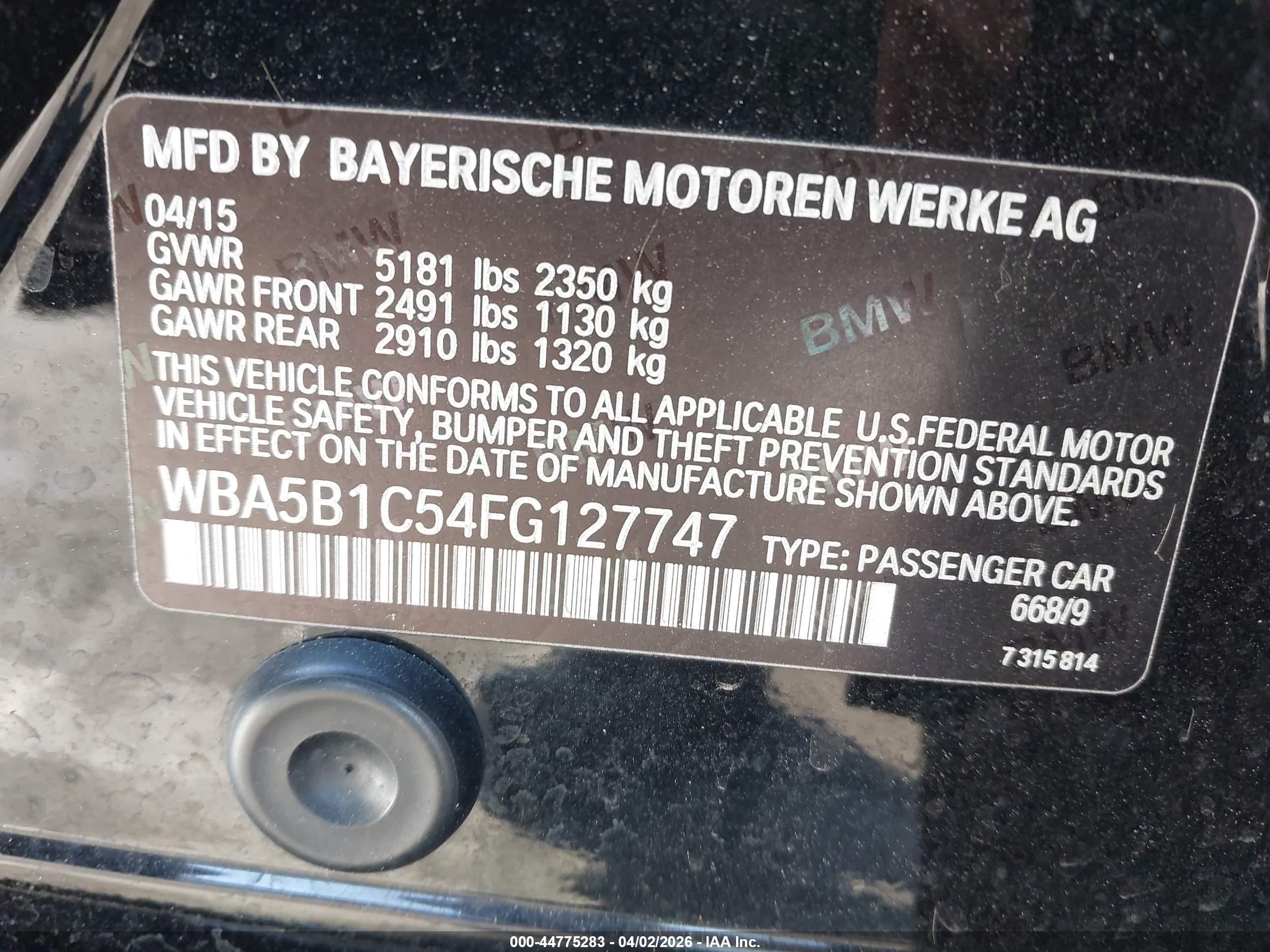 BMW 535I image 9