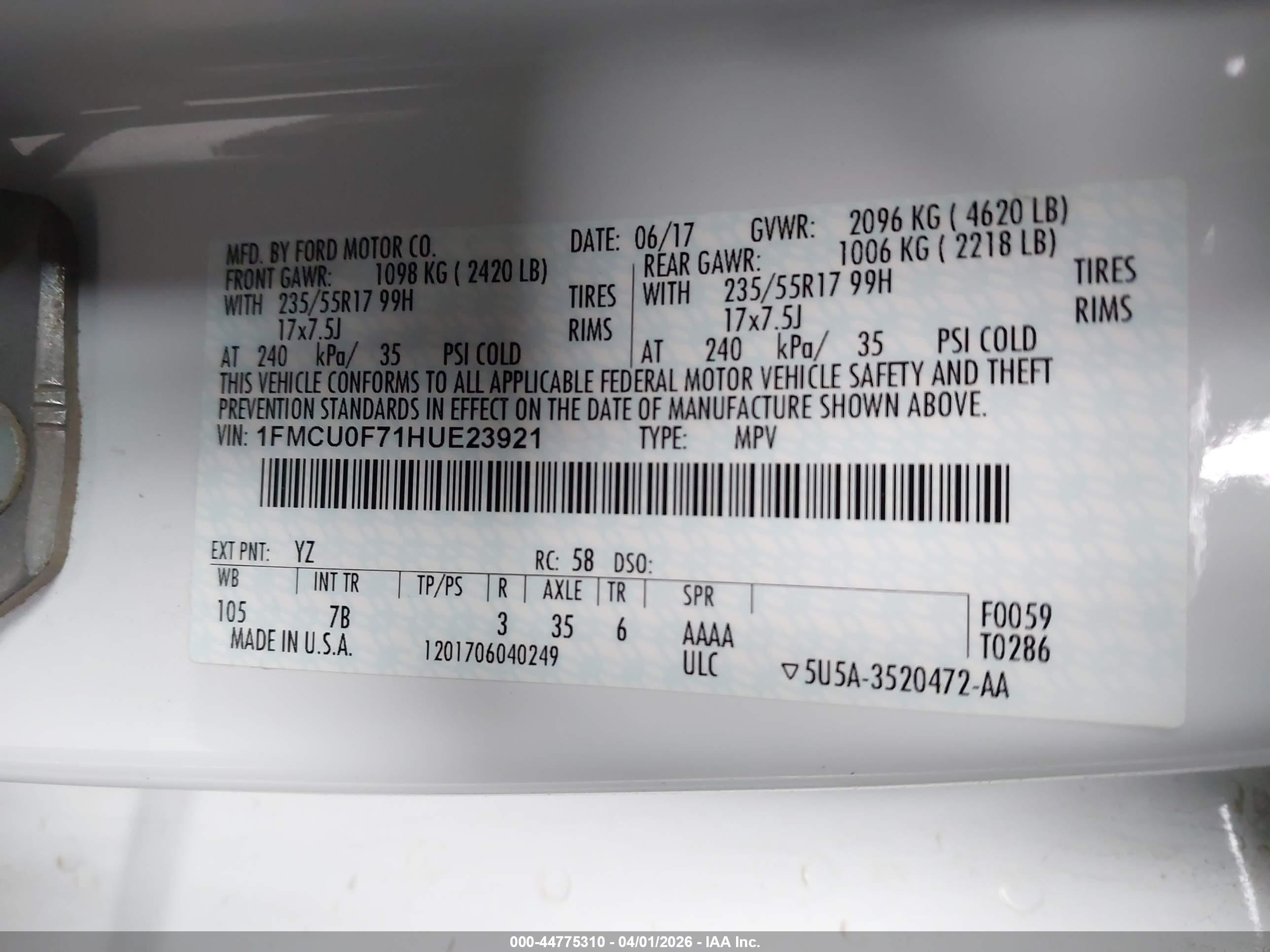 FORD ESCAPE image 9