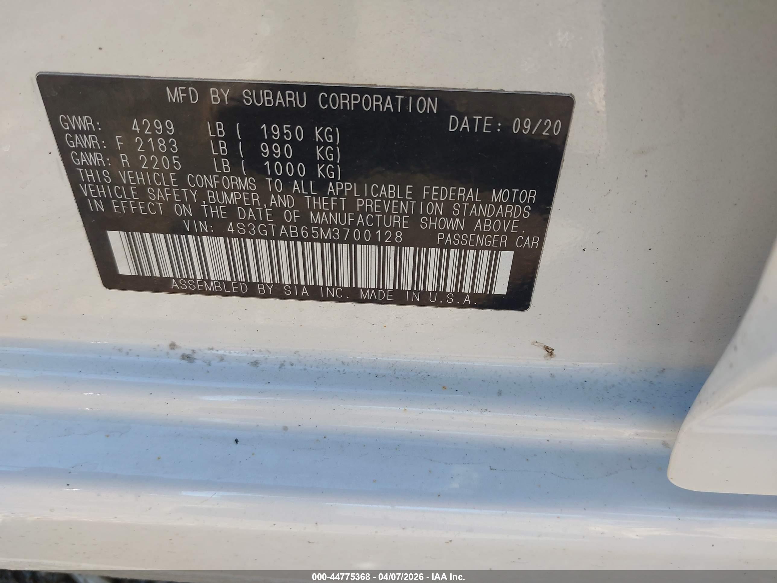 SUBARU IMPREZA image 9