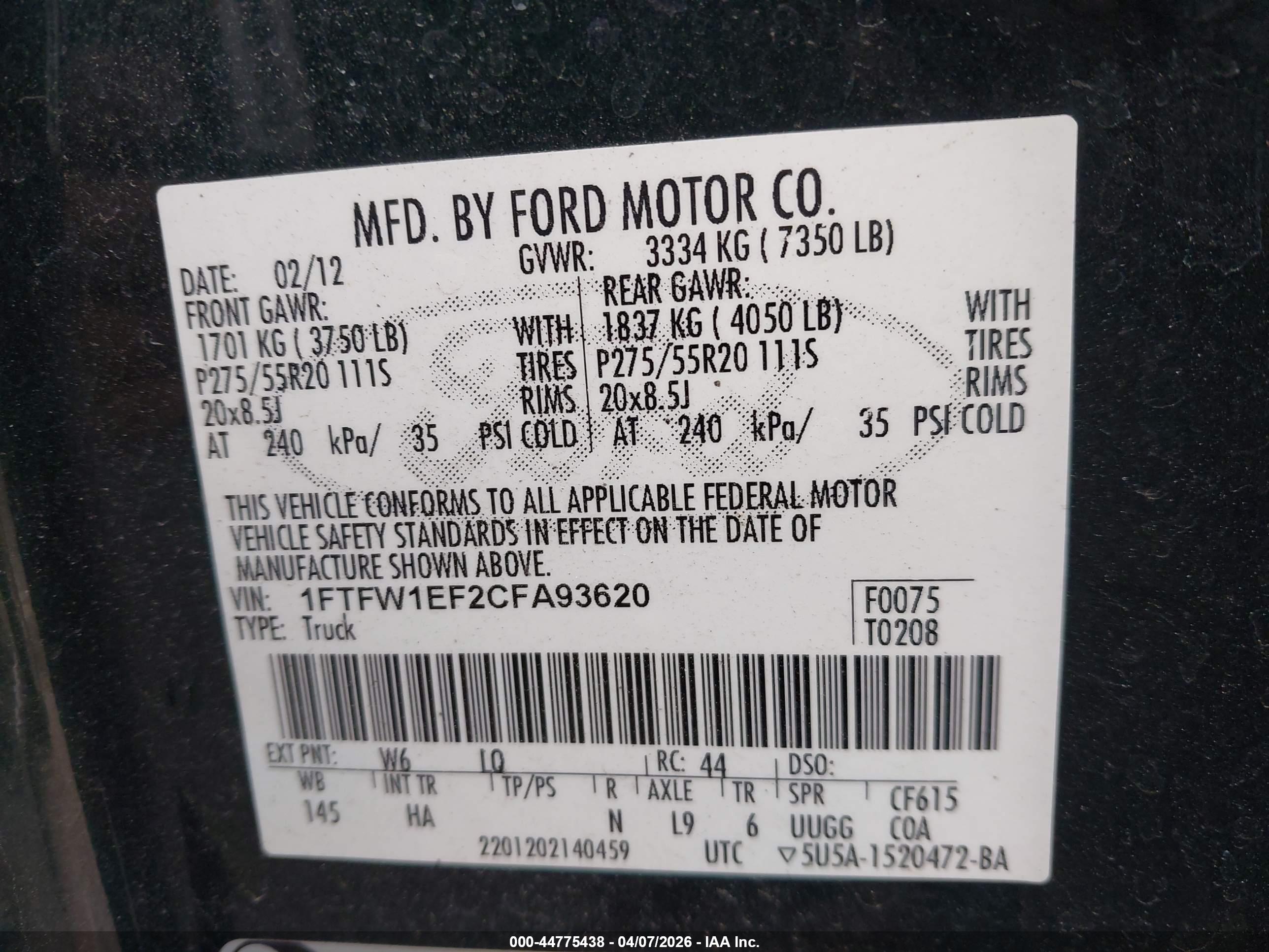 FORD F-150 image 9