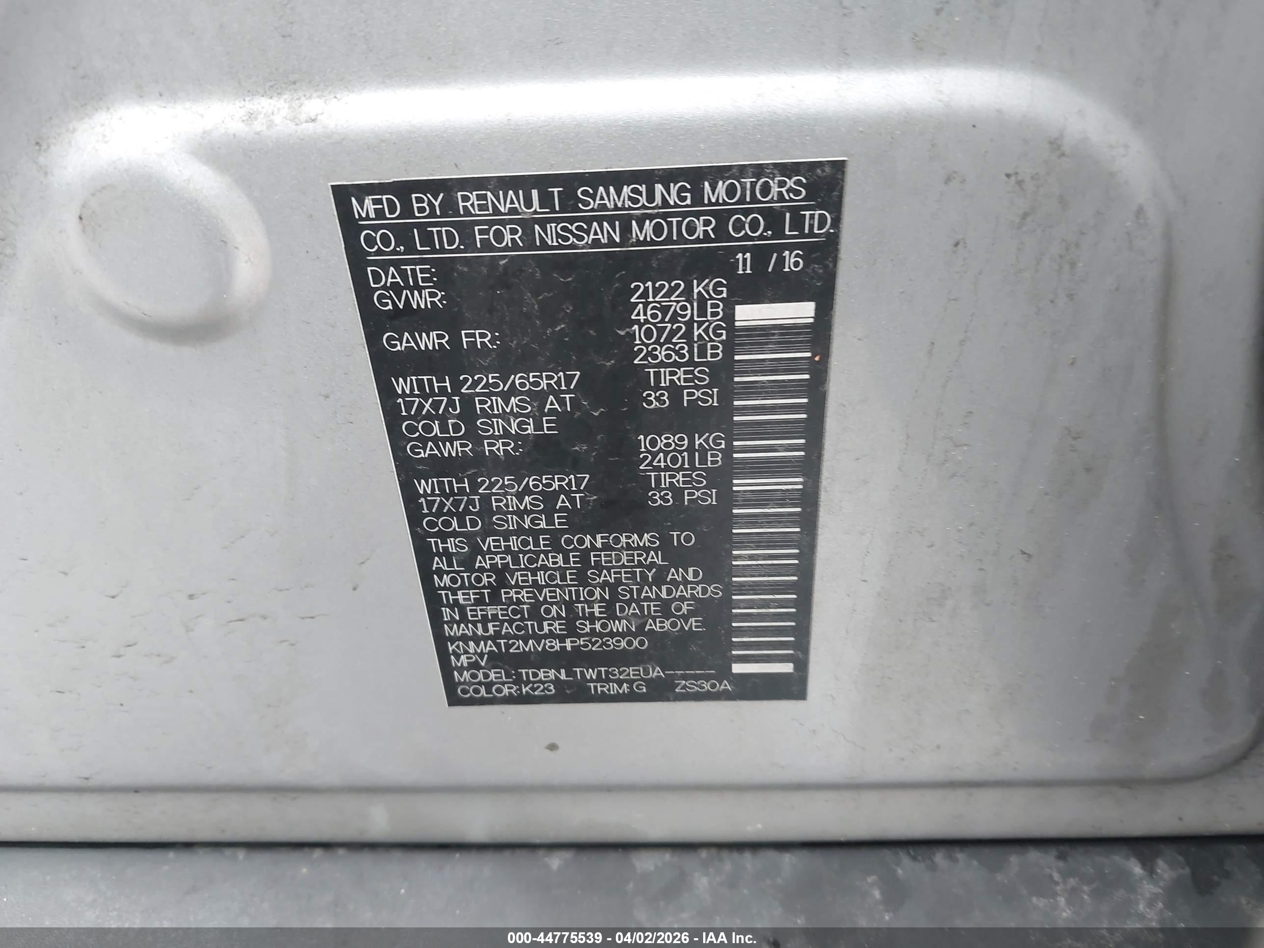 NISSAN ROGUE image 9