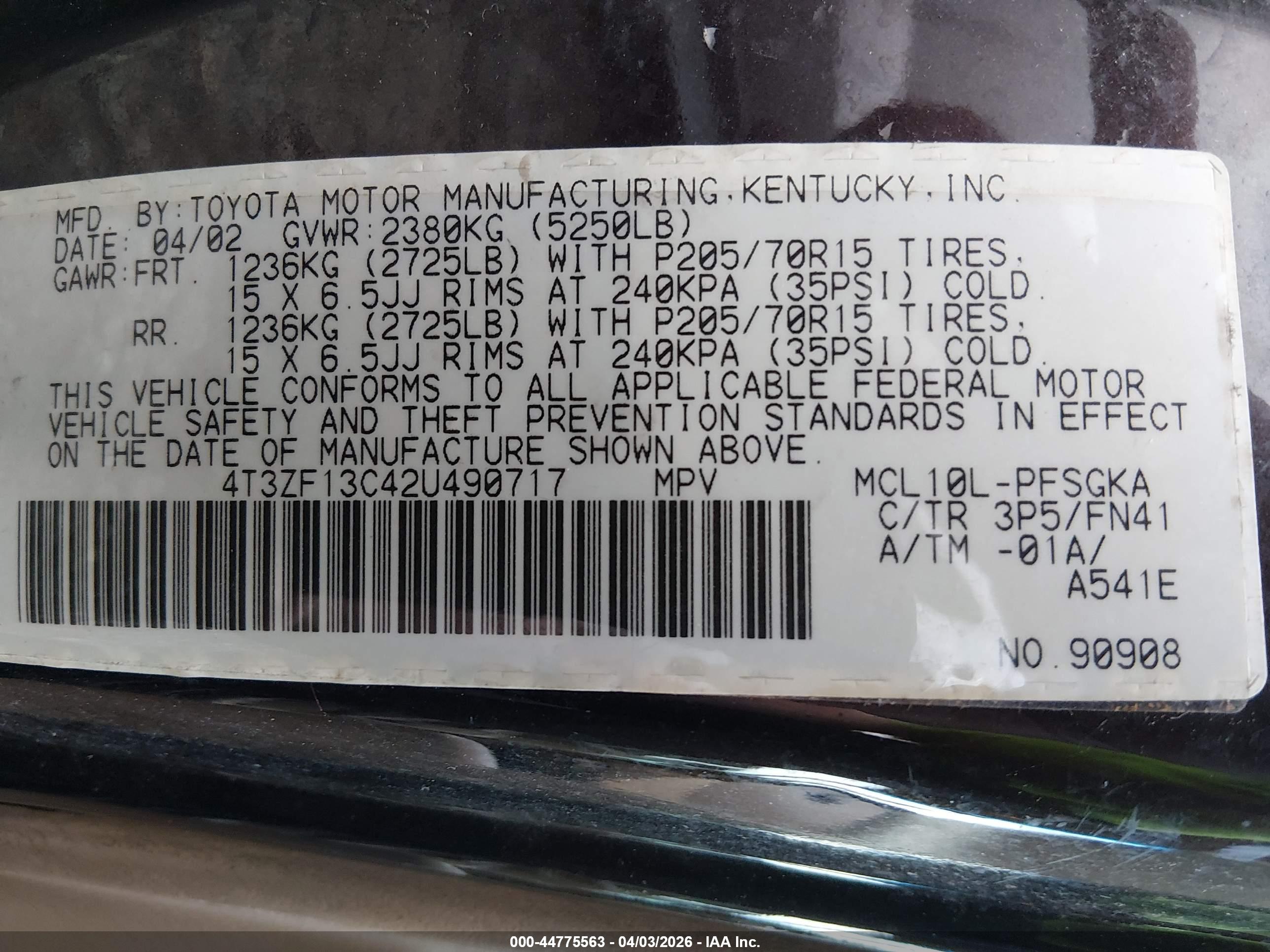 TOYOTA SIENNA image 9