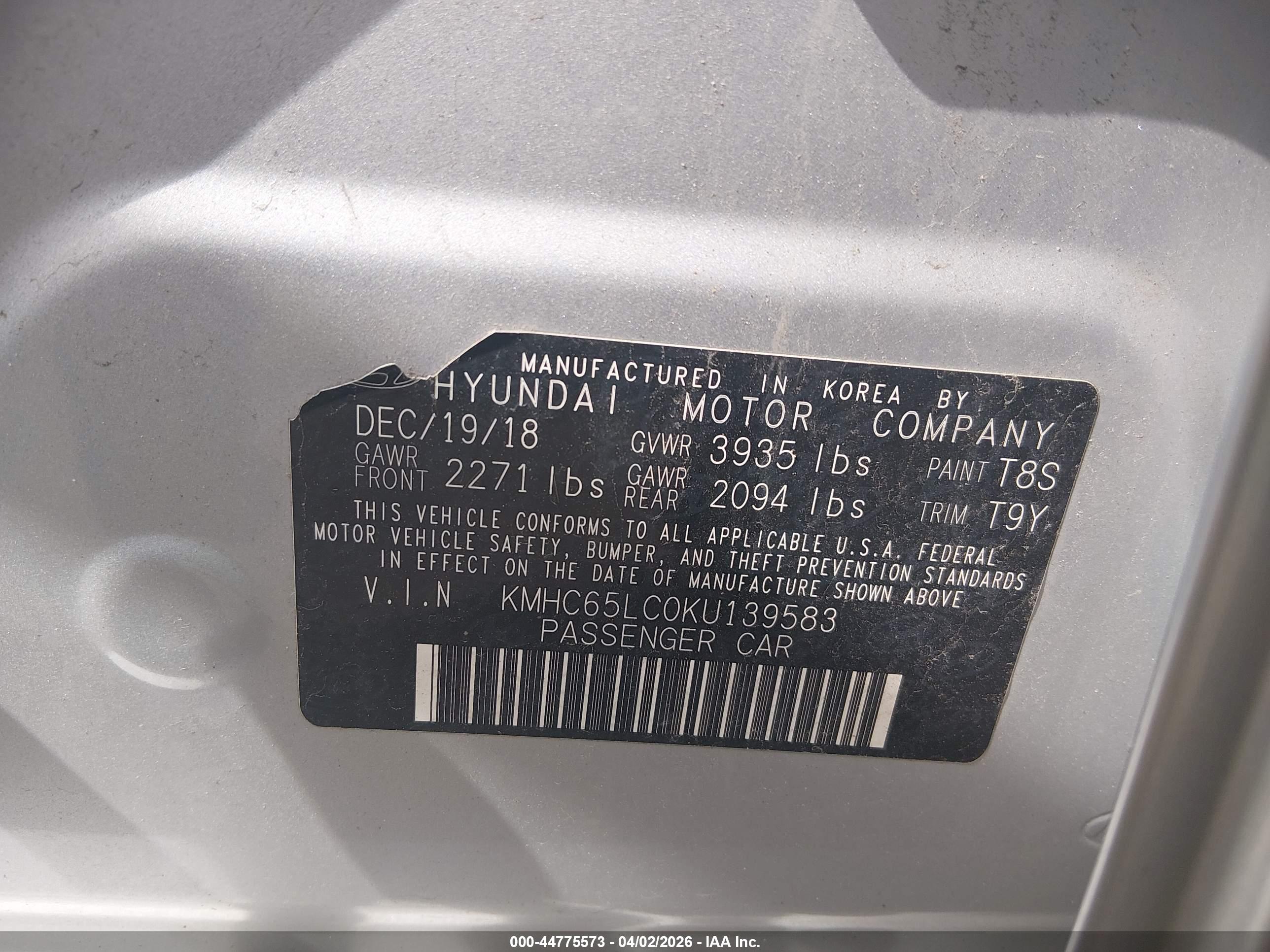 HYUNDAI IONIQ image 9