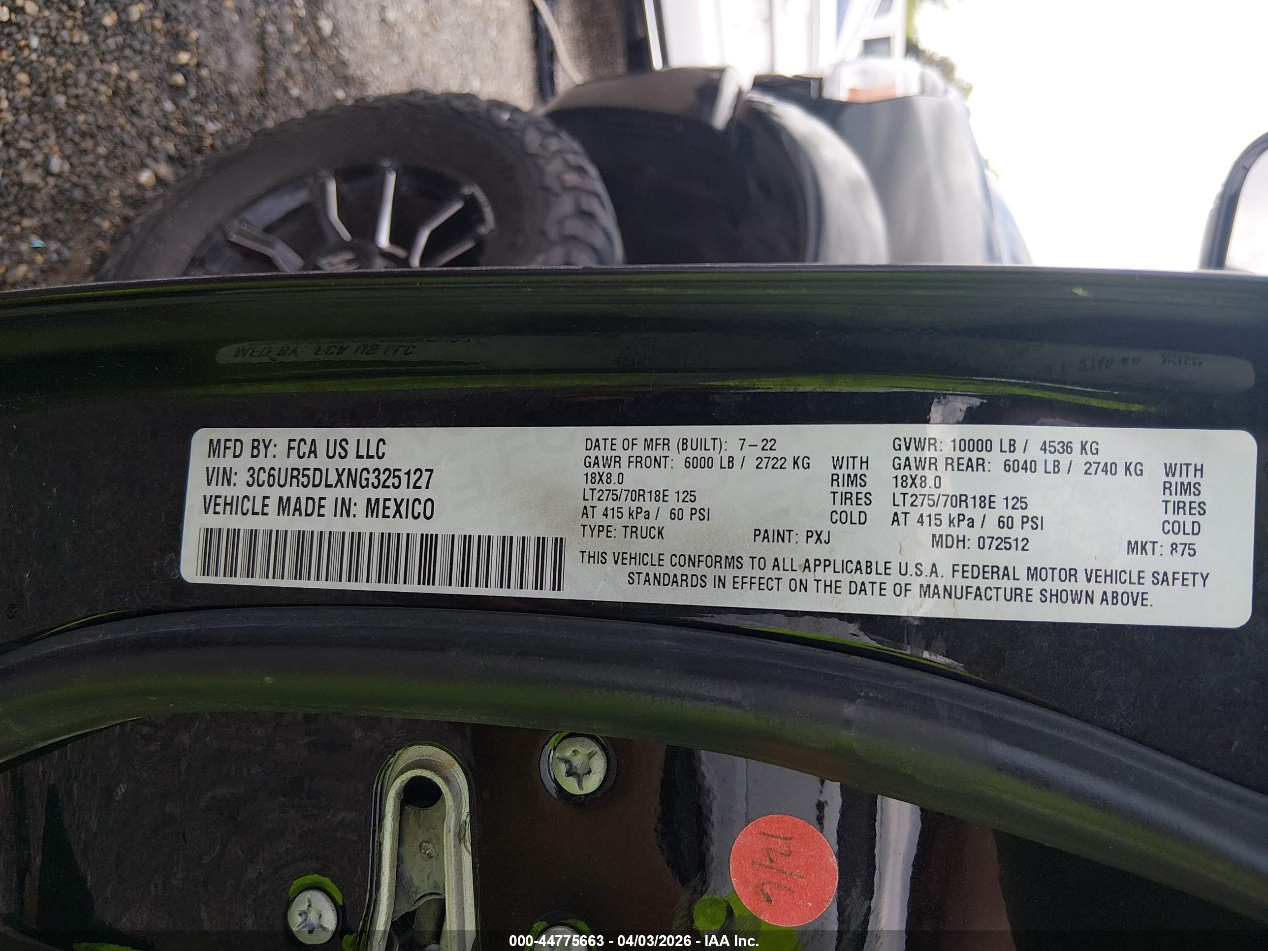 RAM 2500 image 9