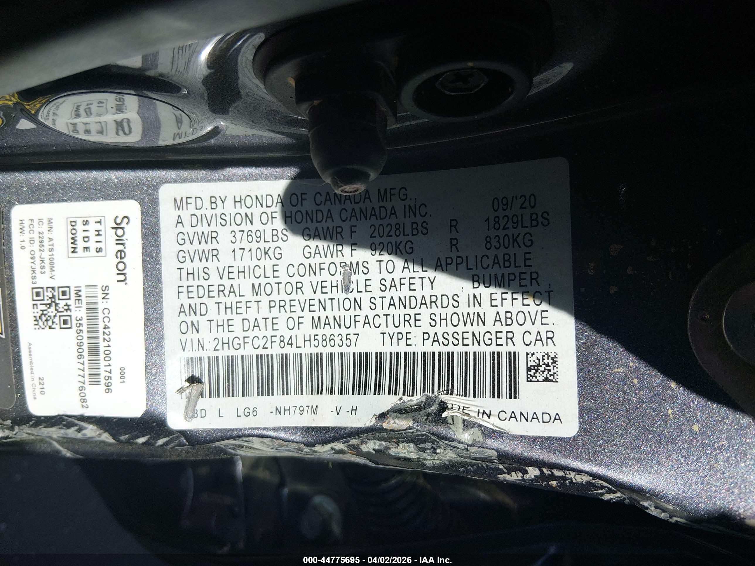 HONDA CIVIC image 9
