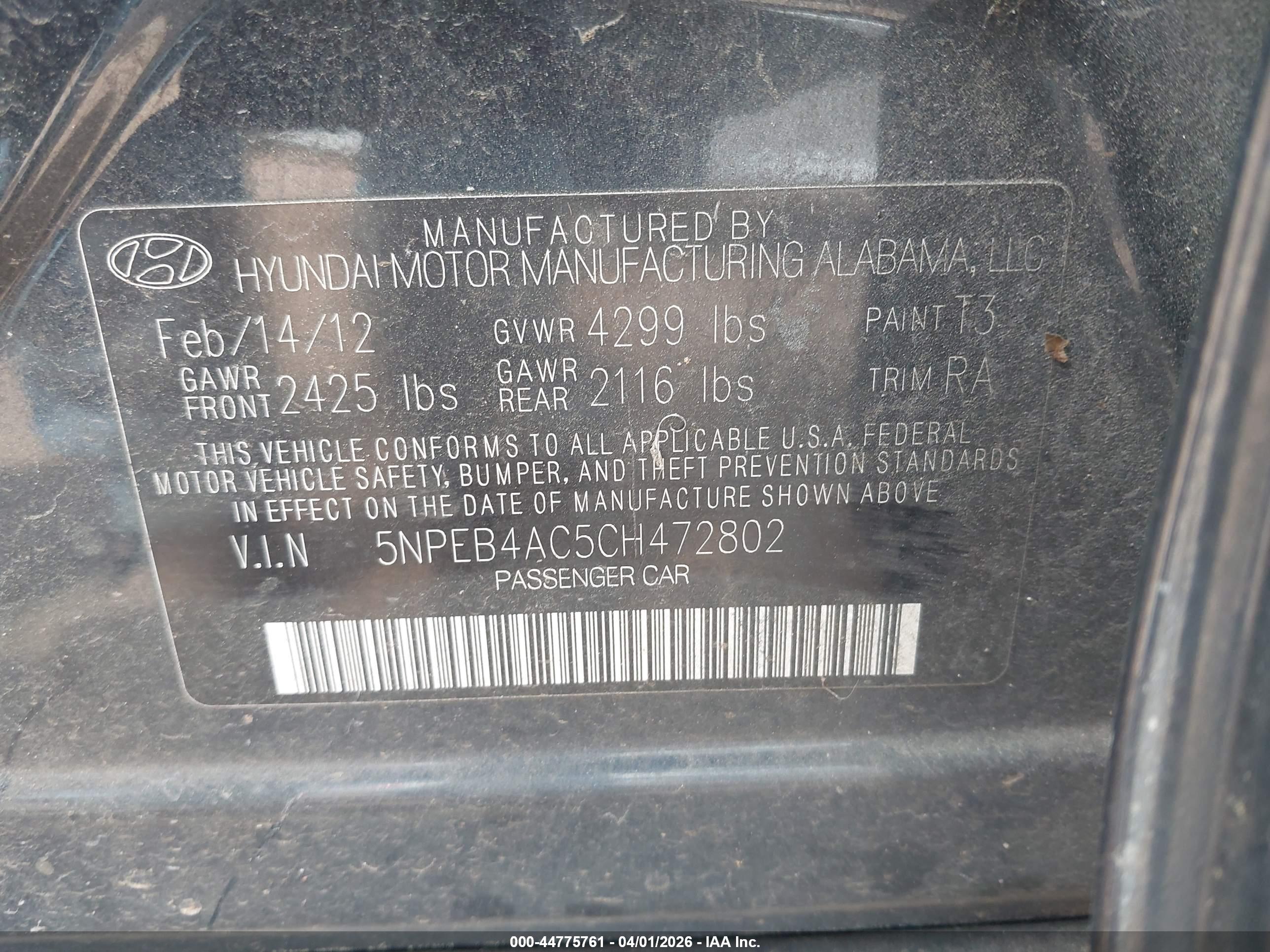 HYUNDAI SONATA image 9