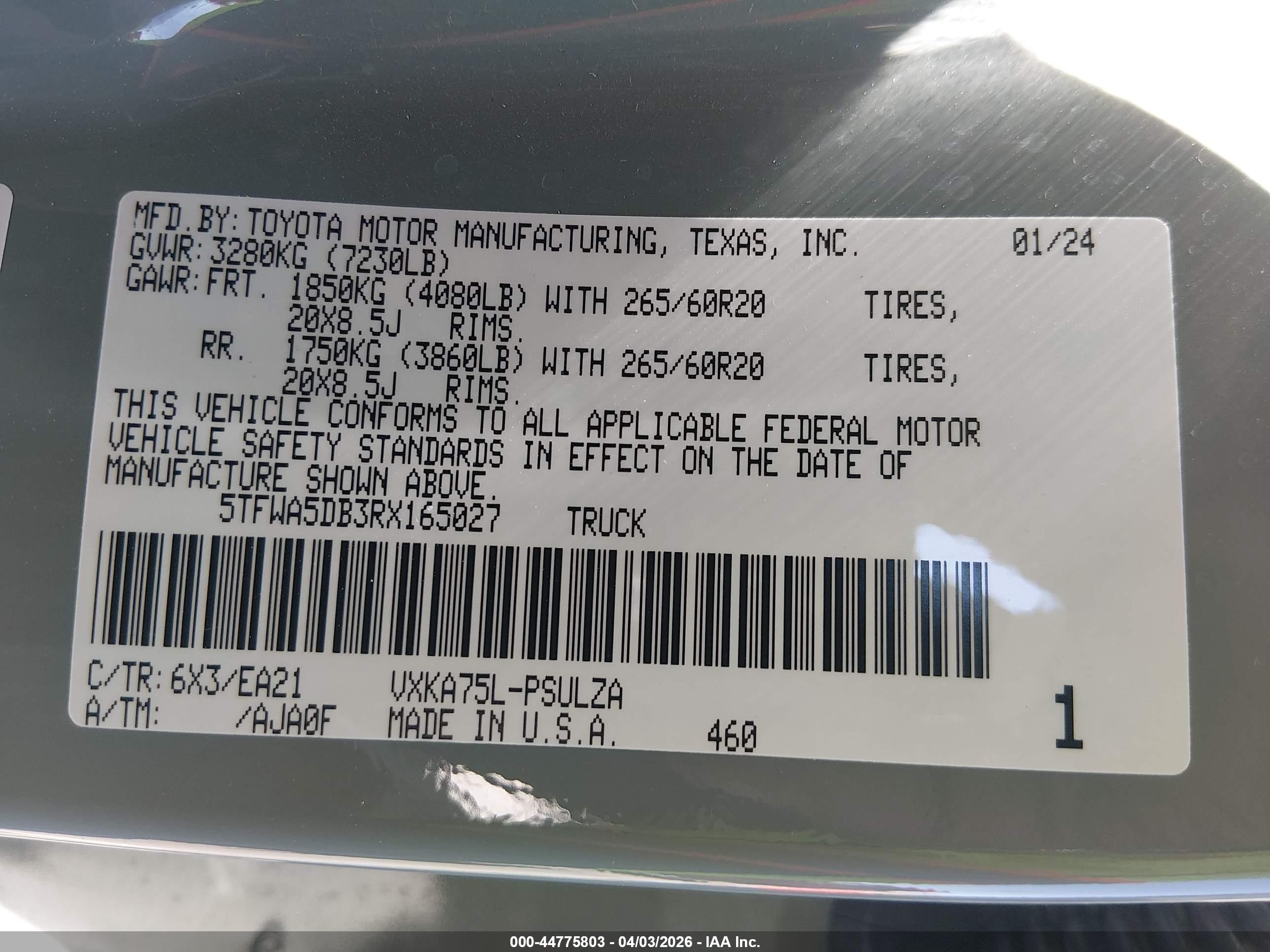 TOYOTA TUNDRA image 9