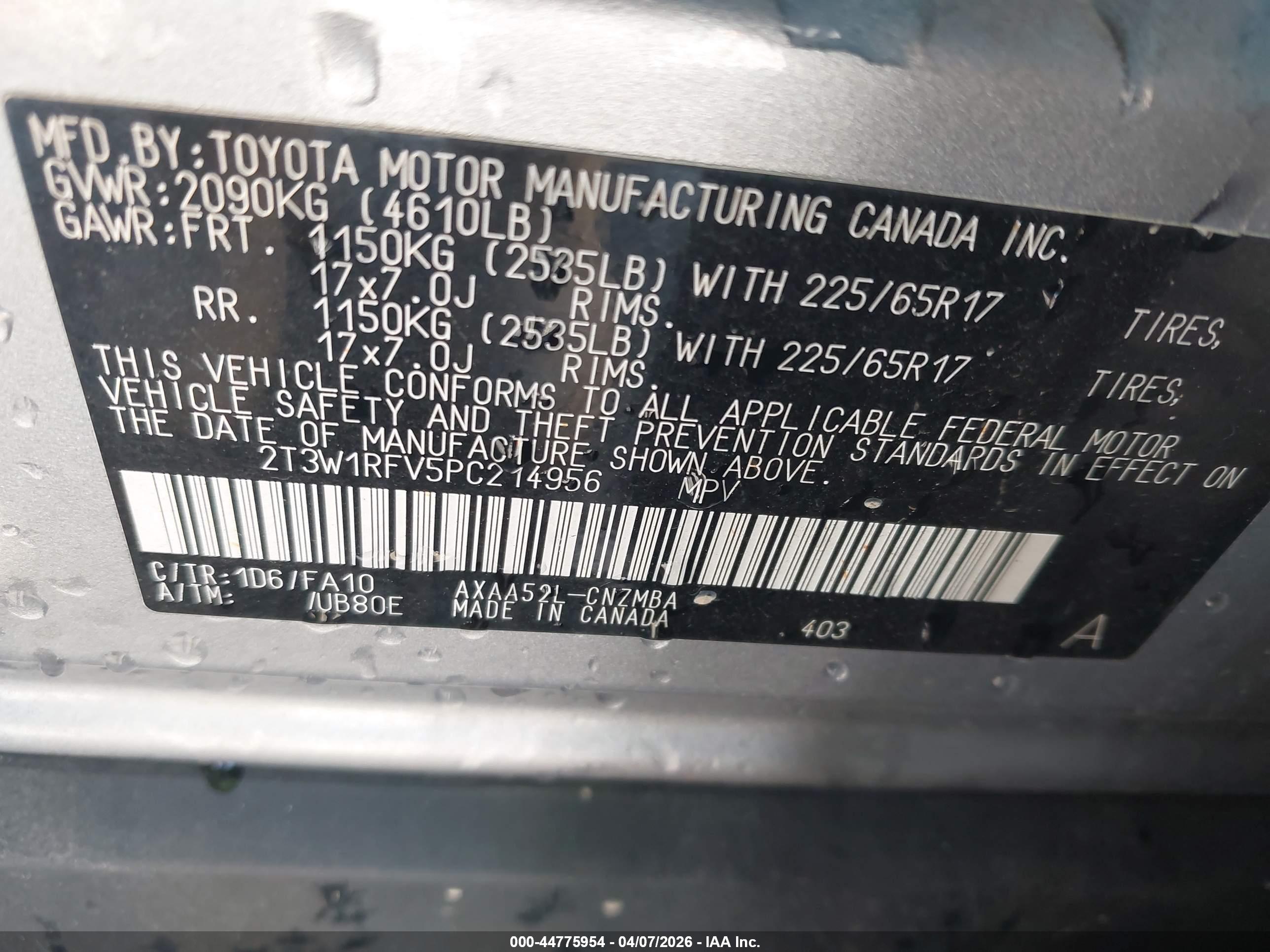 TOYOTA RAV4 image 9