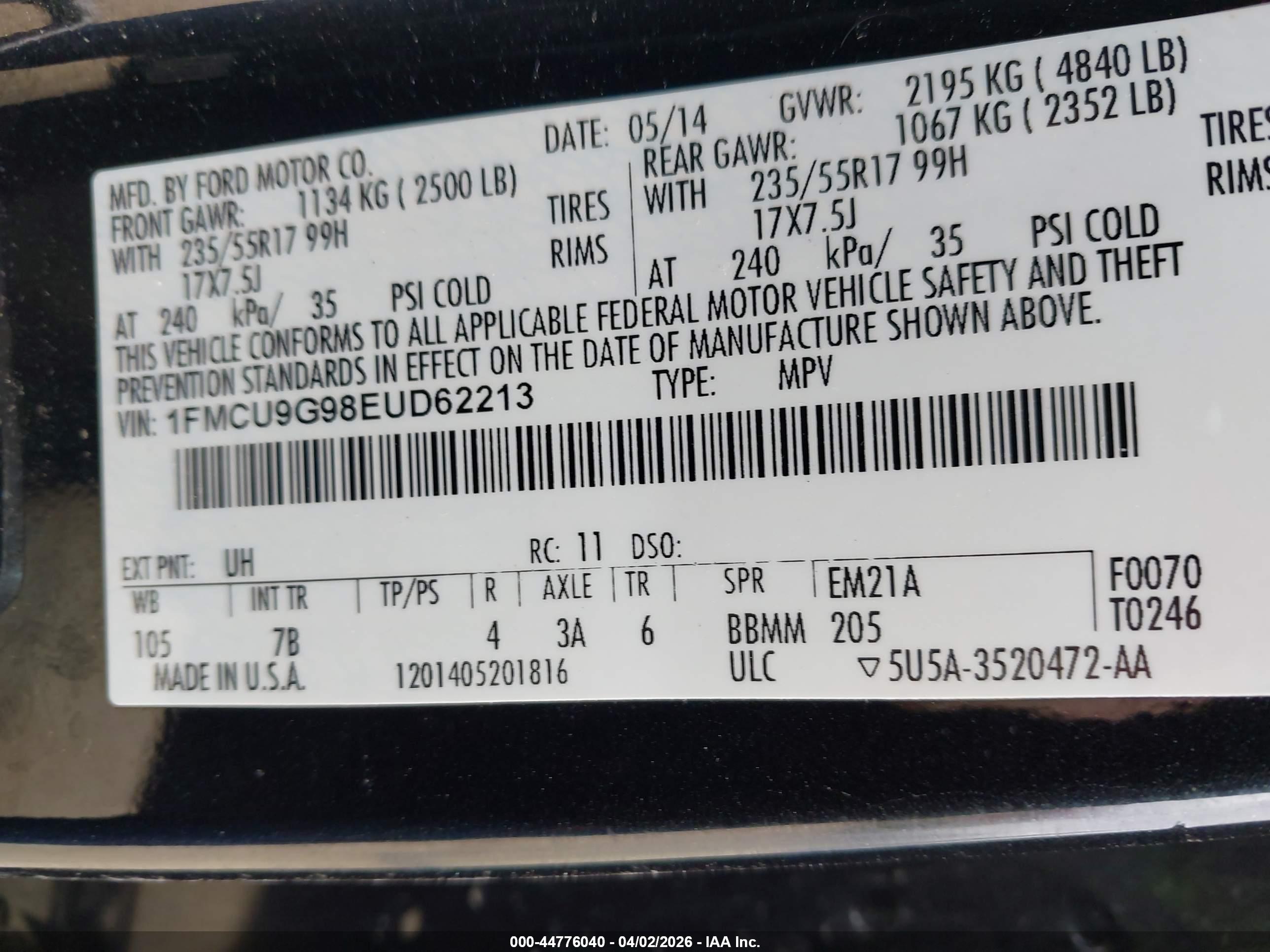 FORD ESCAPE image 9