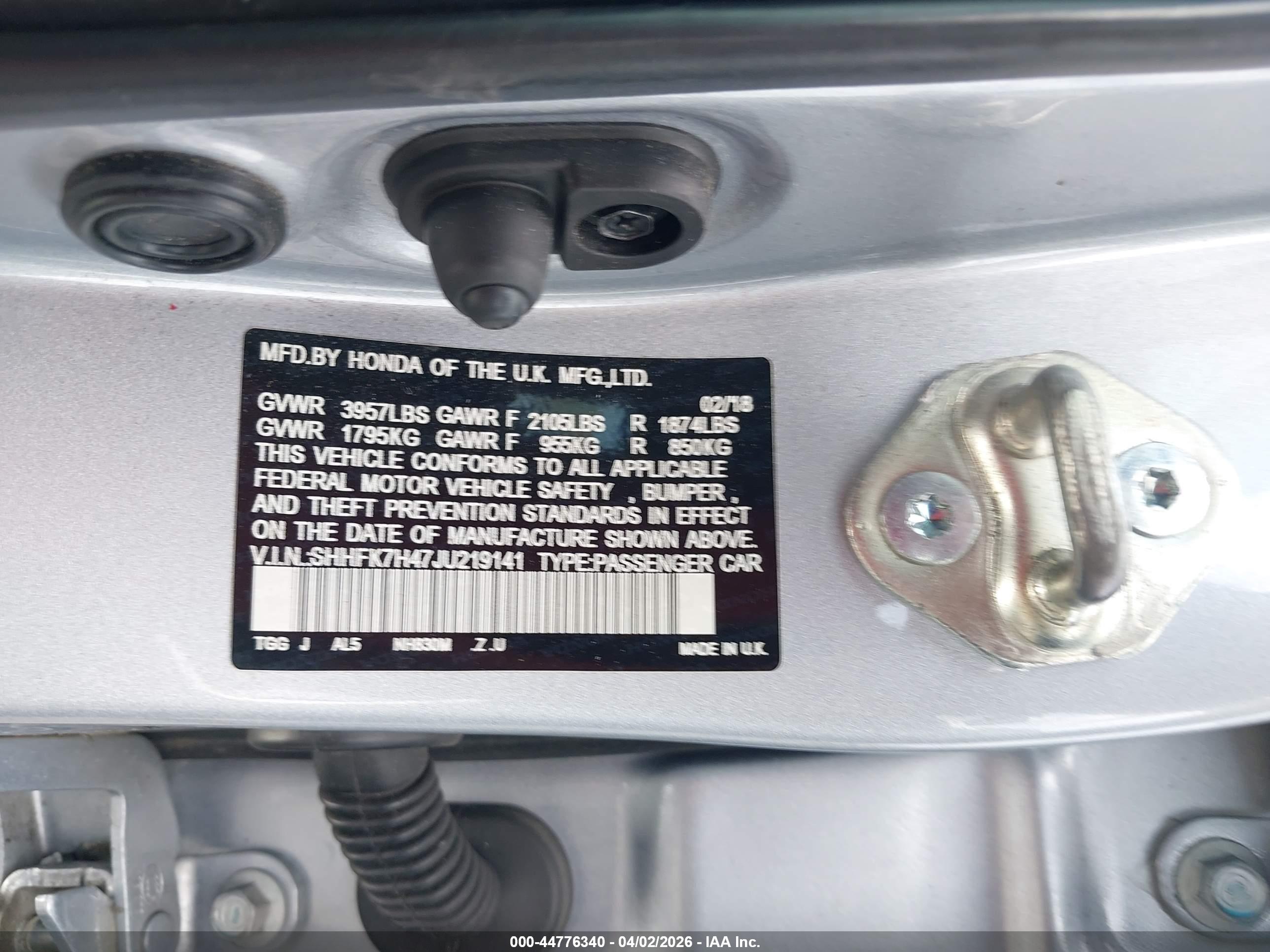 HONDA CIVIC image 9