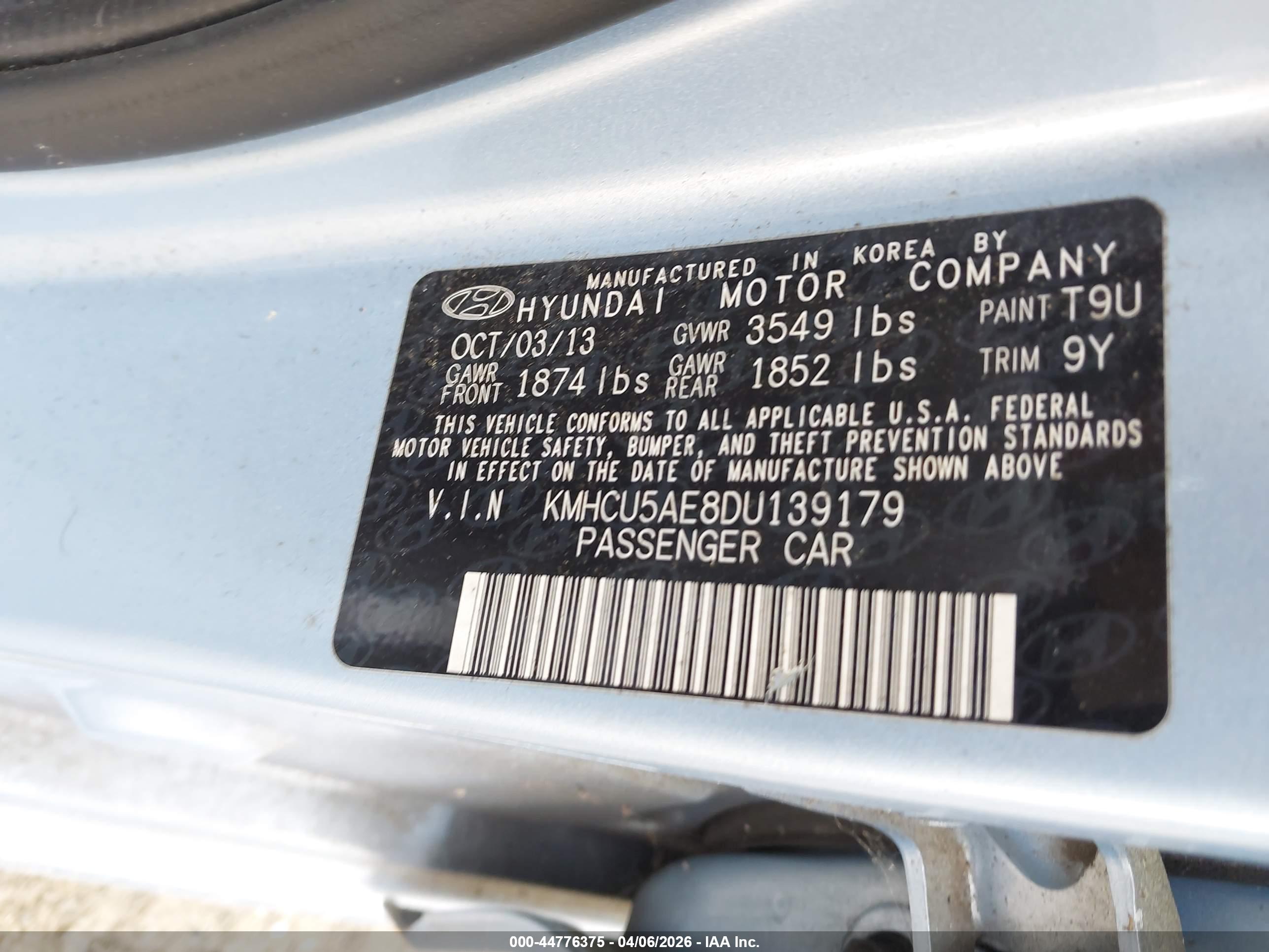 HYUNDAI ACCENT image 9