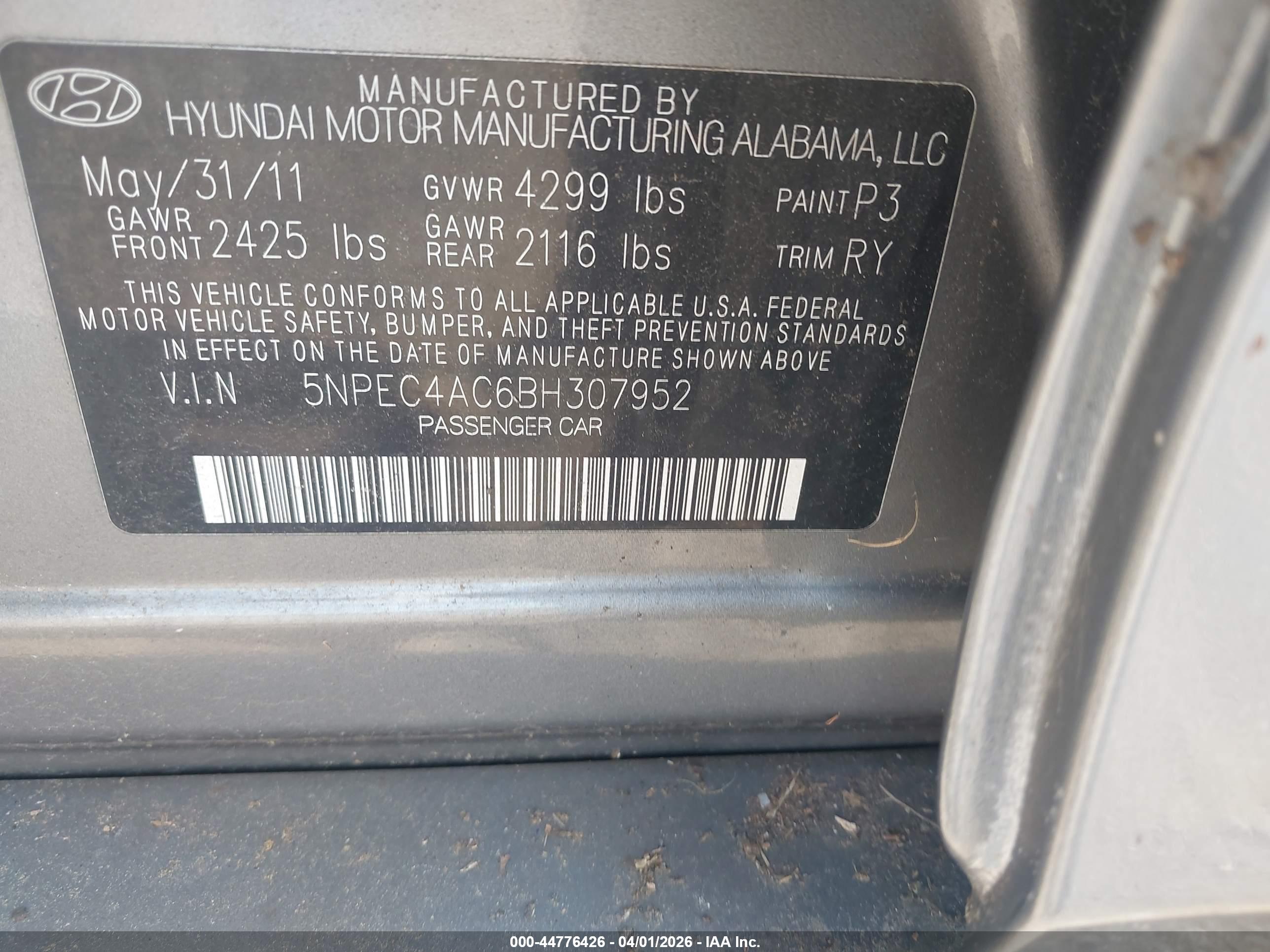 HYUNDAI SONATA image 9