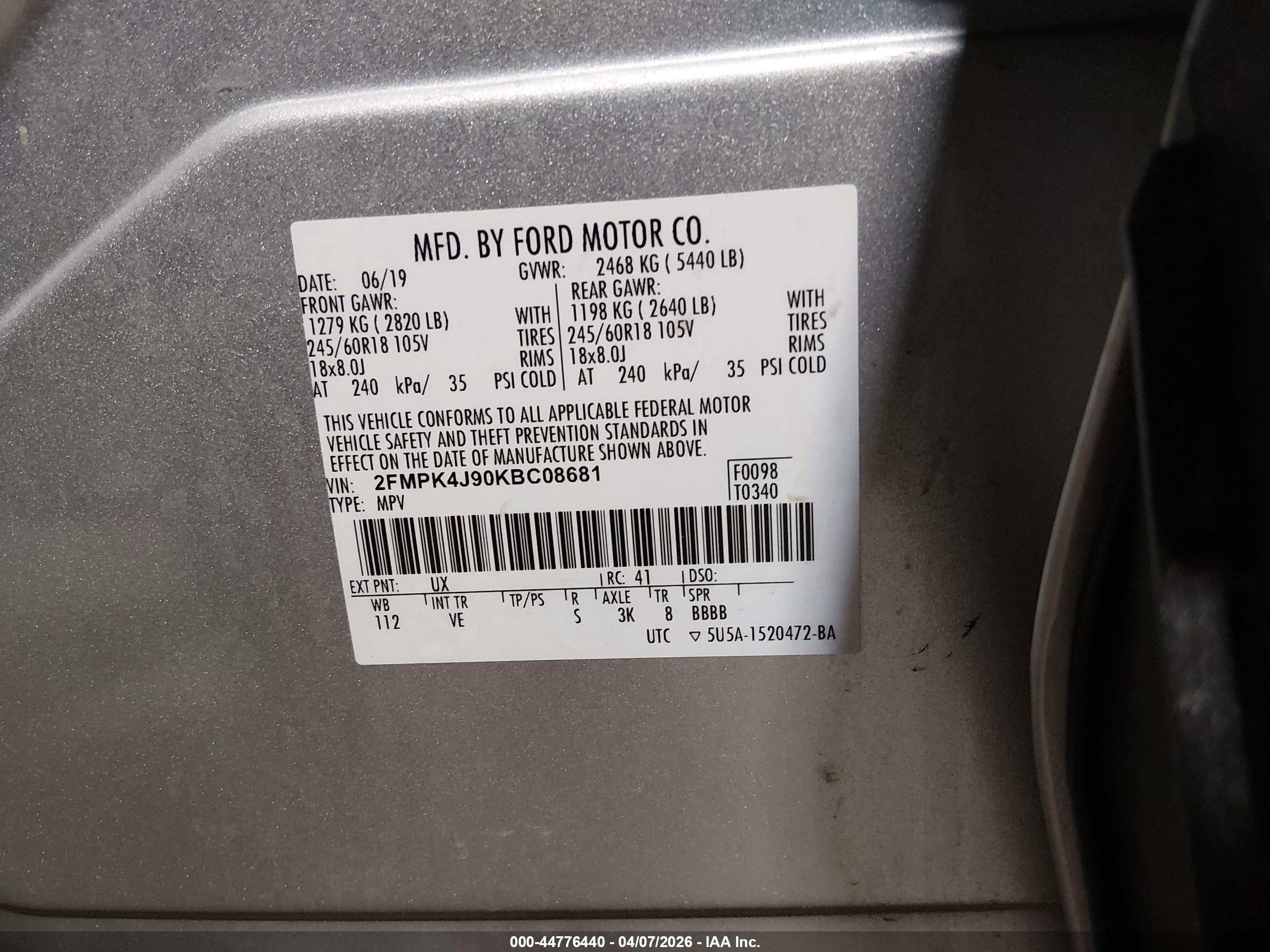 FORD EDGE image 9