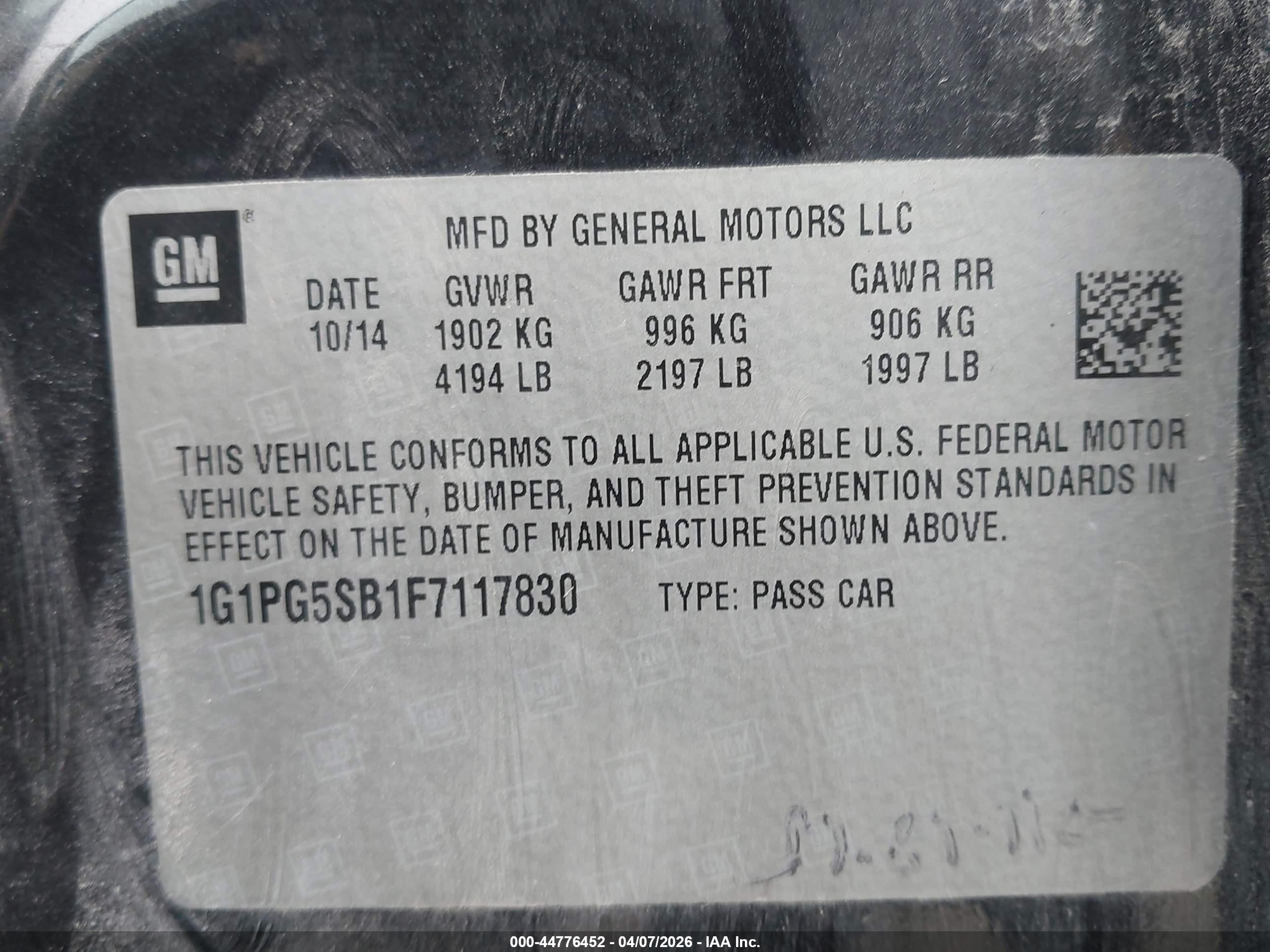 CHEVROLET CRUZE image 9