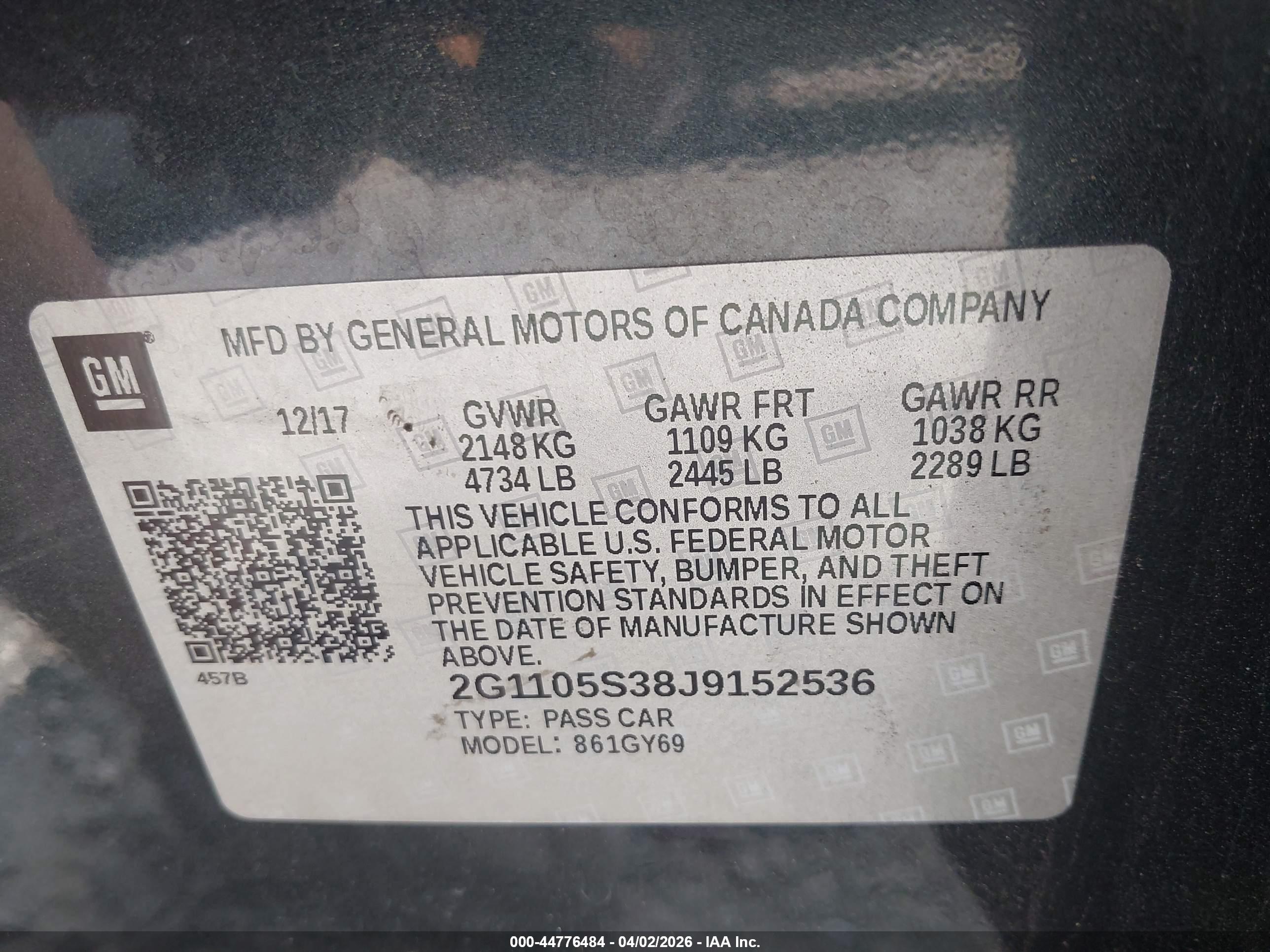 CHEVROLET IMPALA image 9