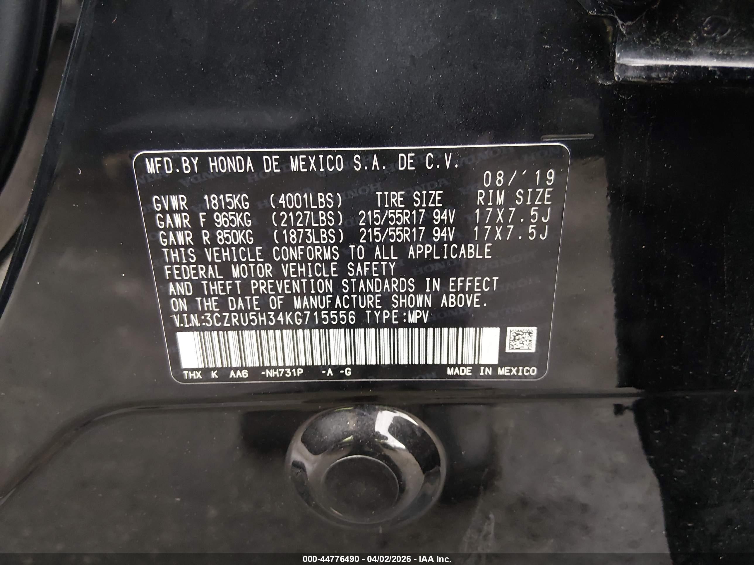 HONDA HR-V image 9