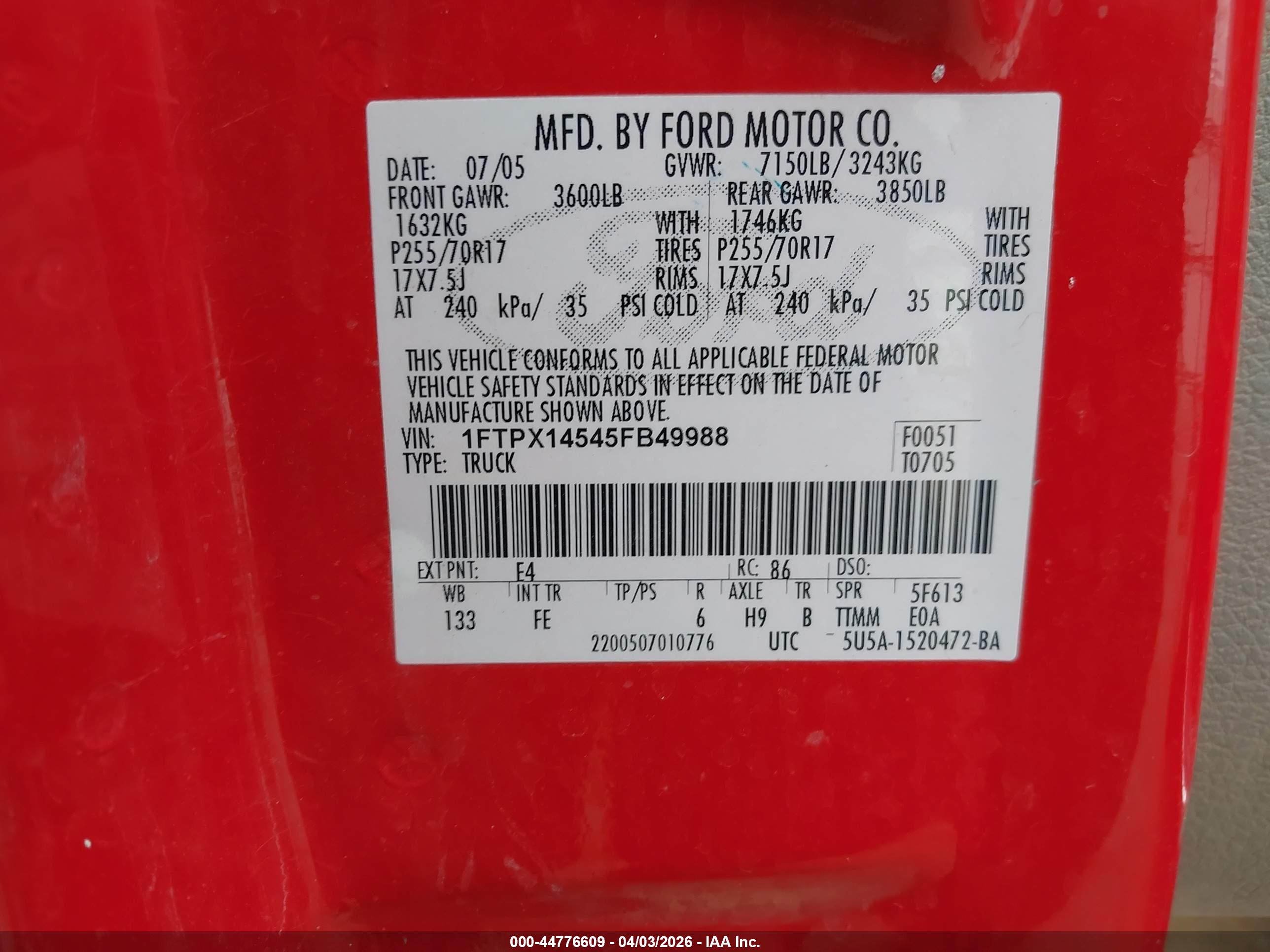 FORD F-150 image 9
