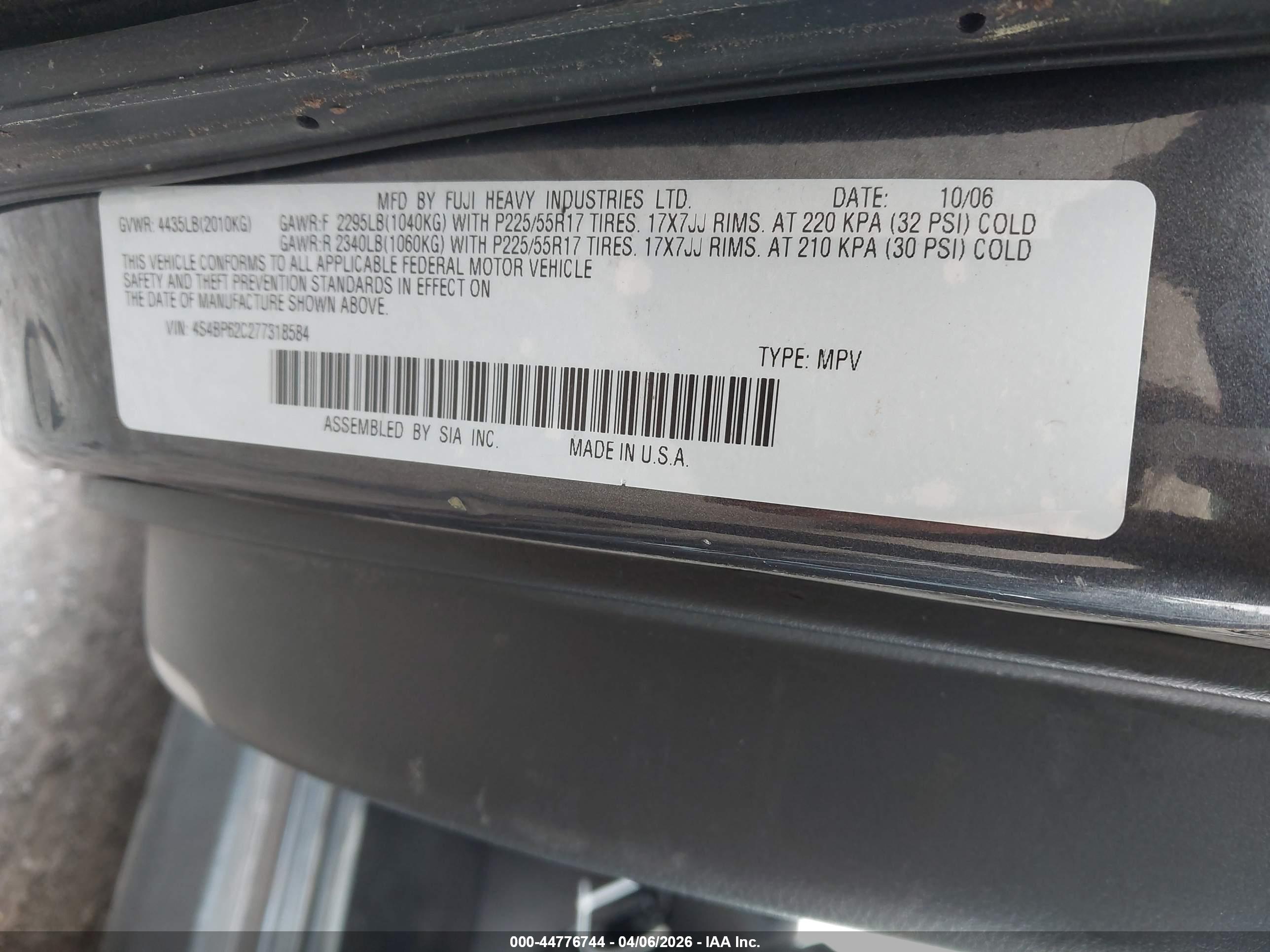 SUBARU OUTBACK image 9