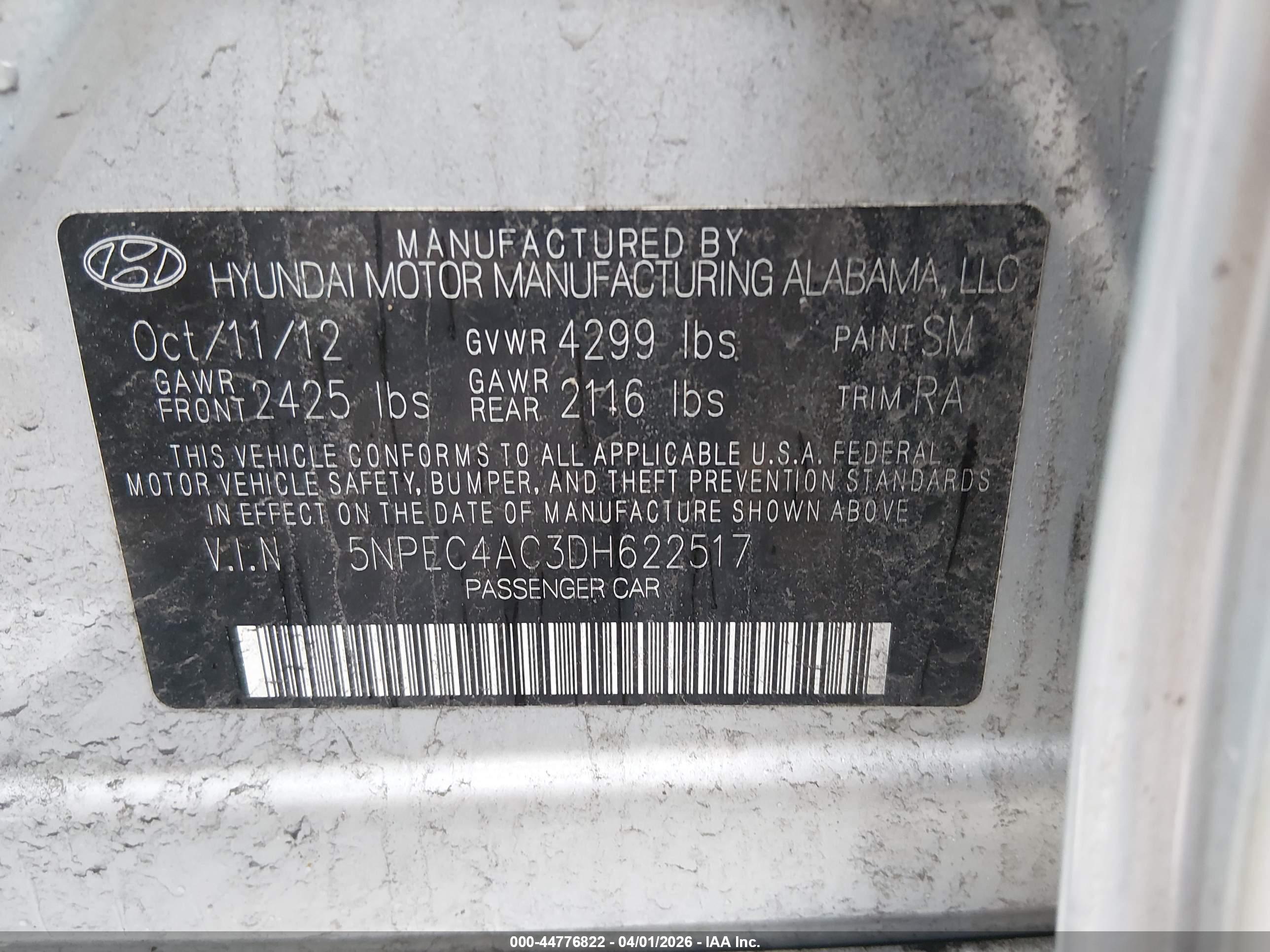HYUNDAI SONATA image 9