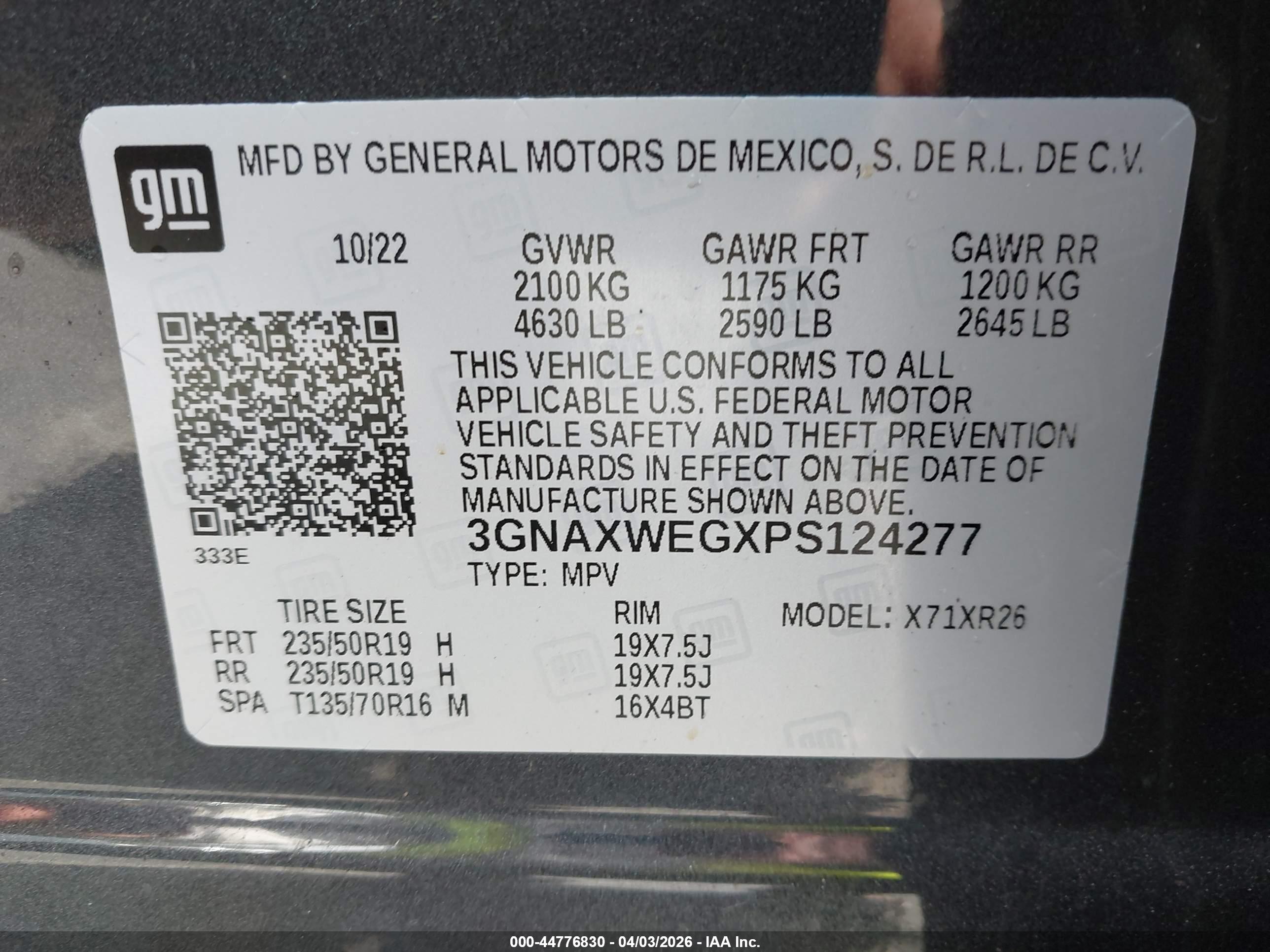 CHEVROLET EQUINOX image 9