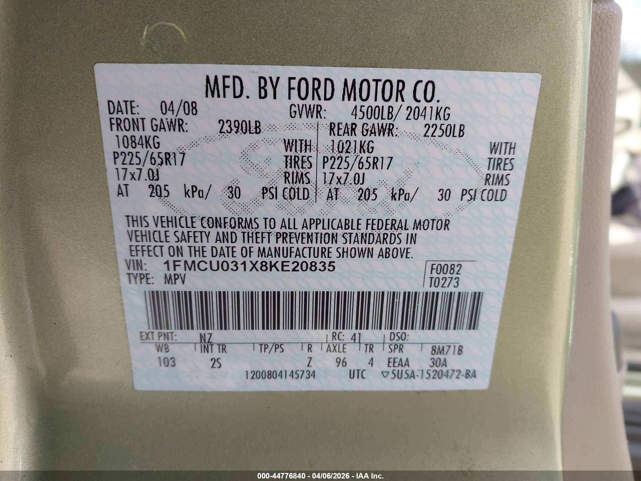 FORD ESCAPE image 9