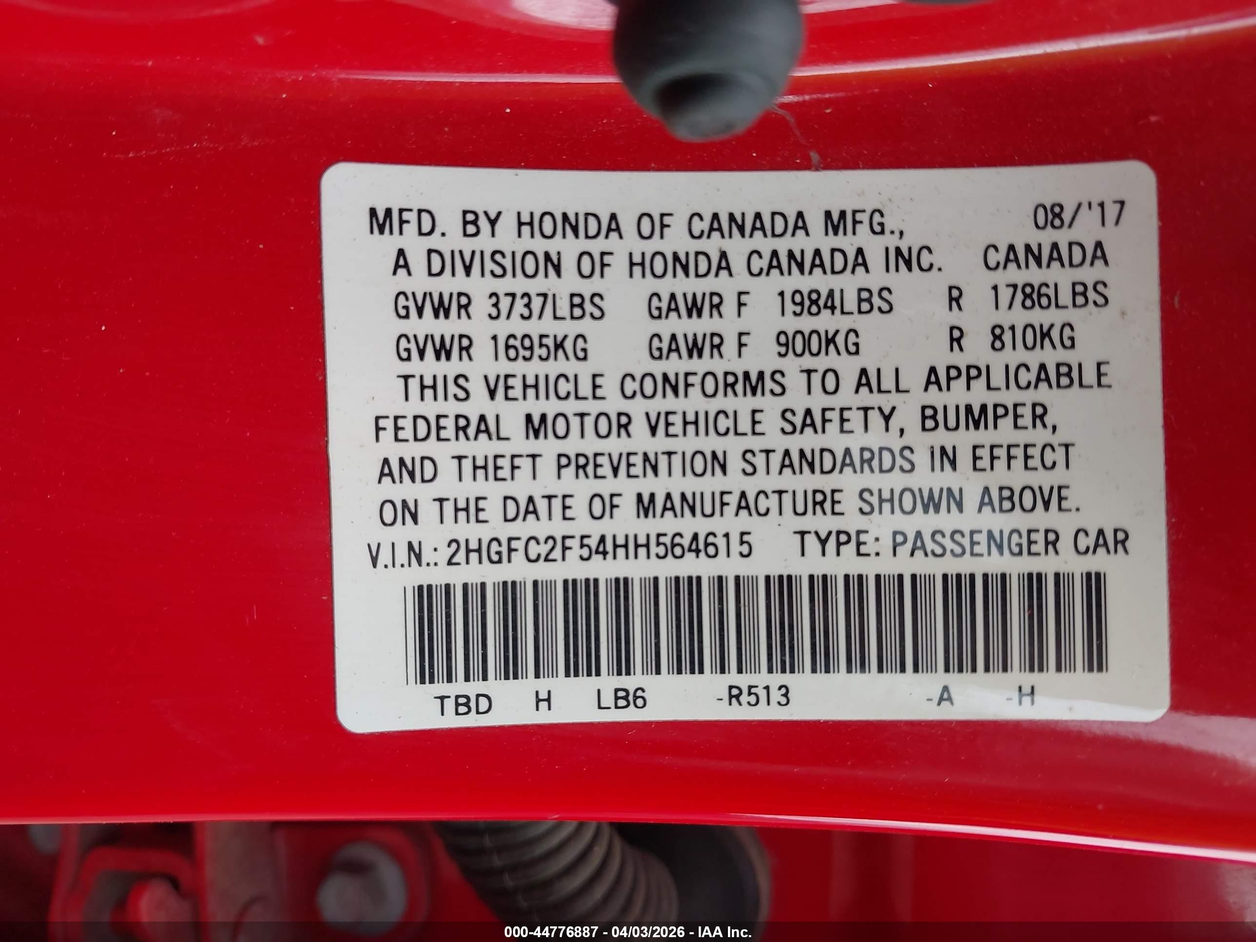 HONDA CIVIC image 9