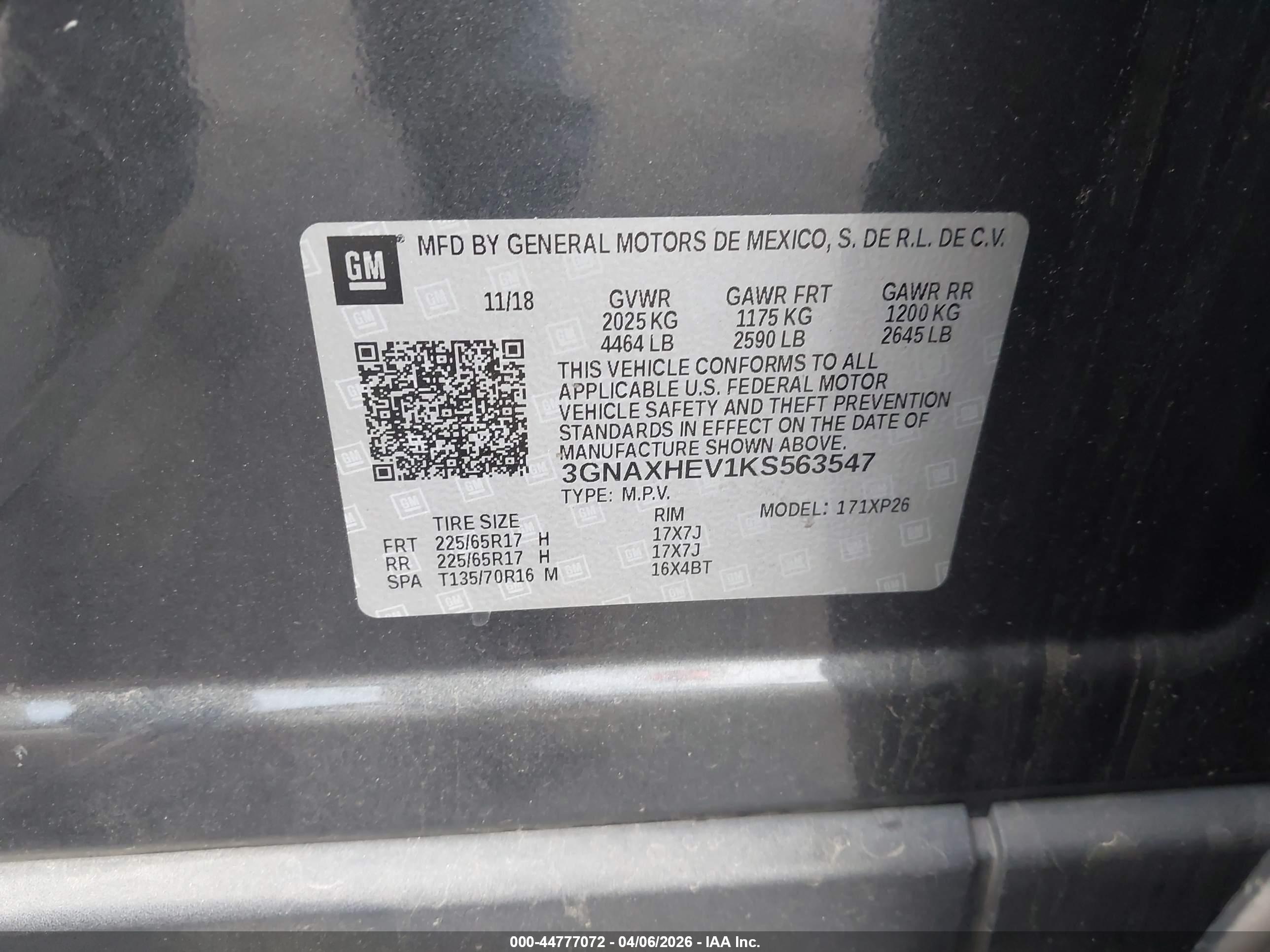 CHEVROLET EQUINOX image 9
