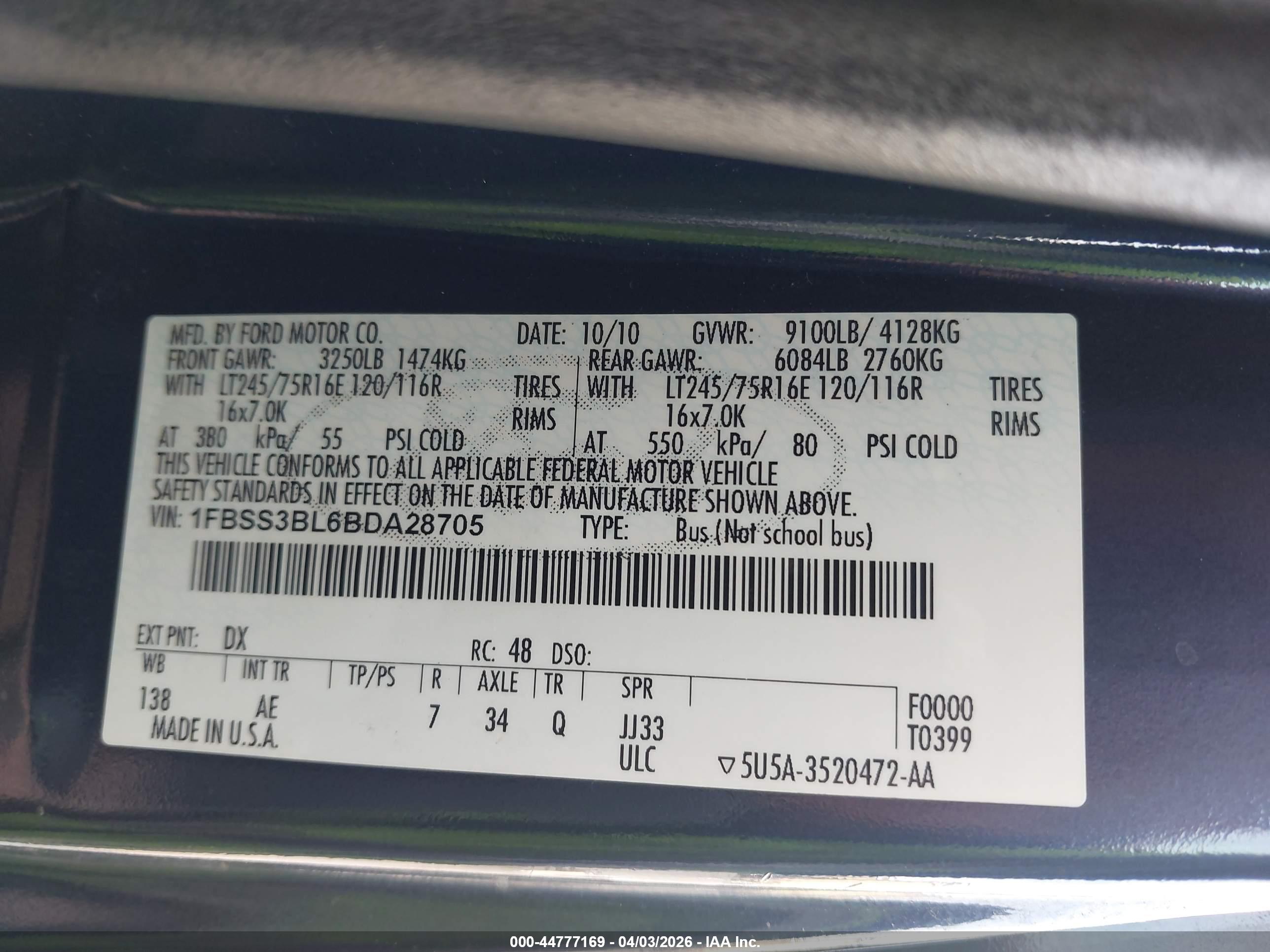 FORD E-350 image 9
