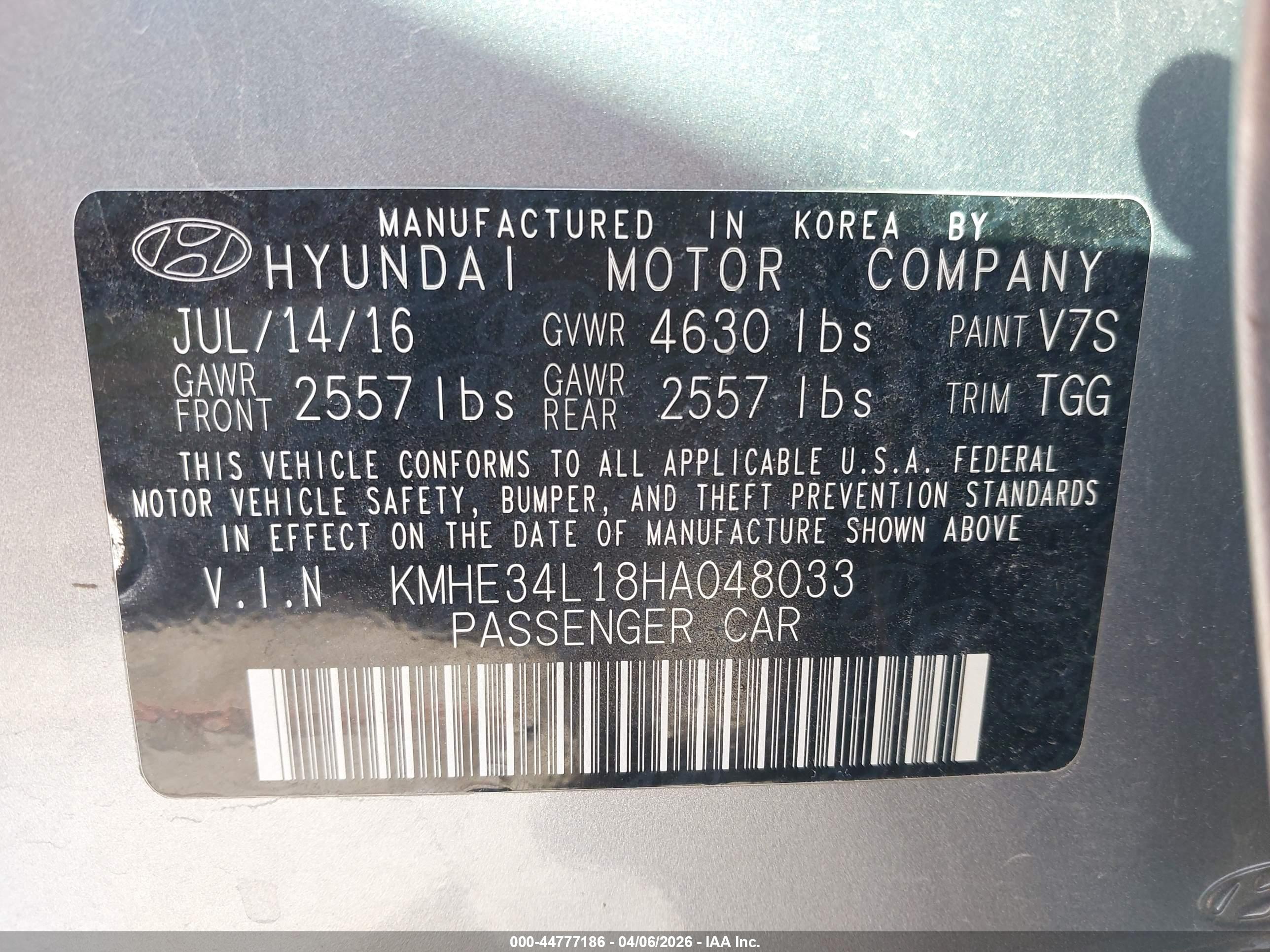 HYUNDAI SONATA image 9