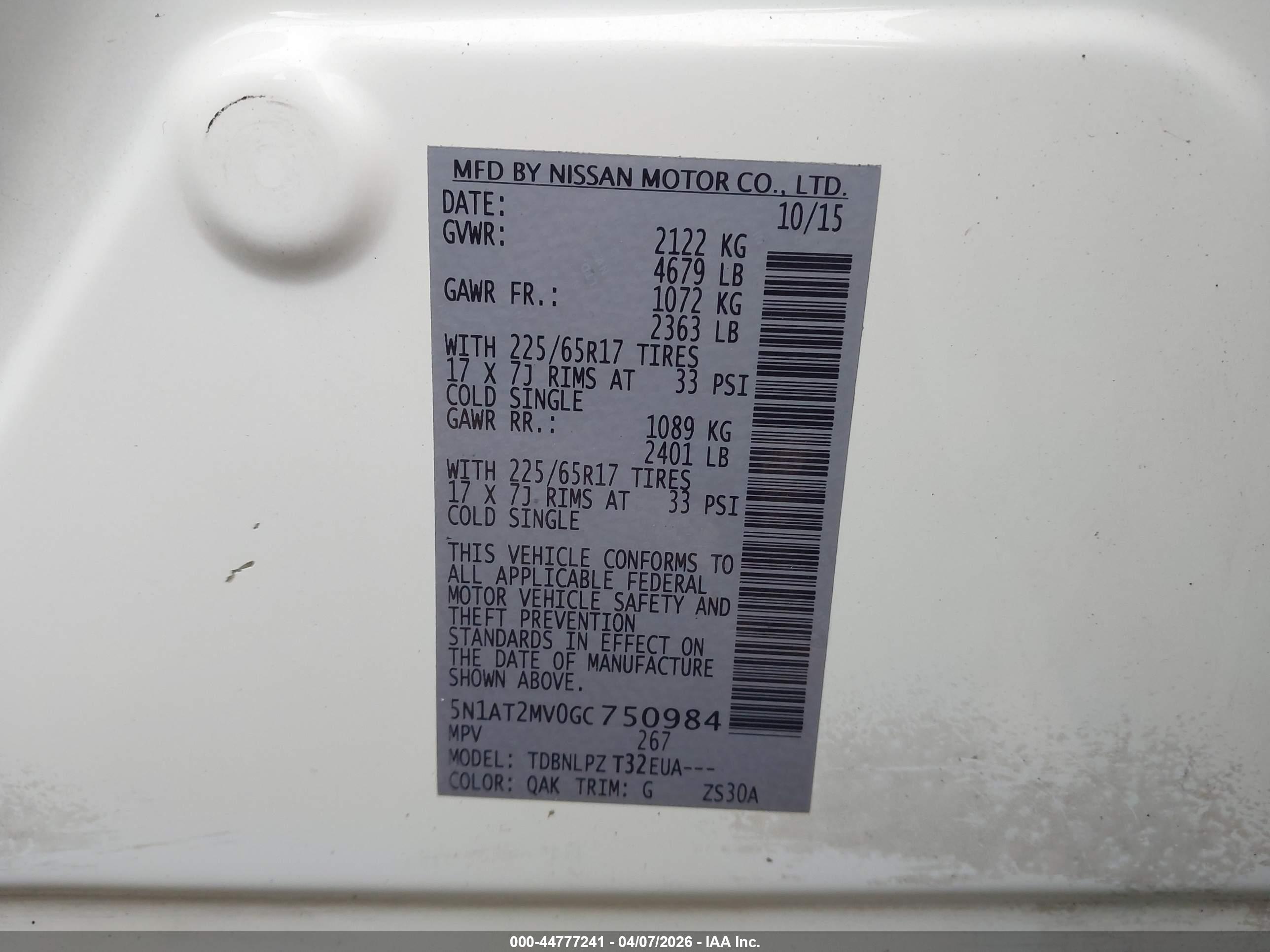 NISSAN ROGUE image 9