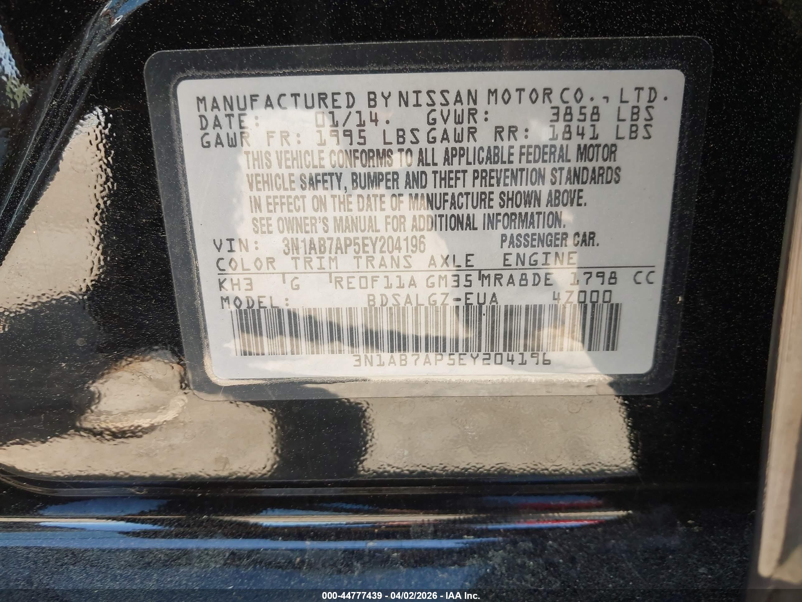 NISSAN SENTRA image 9