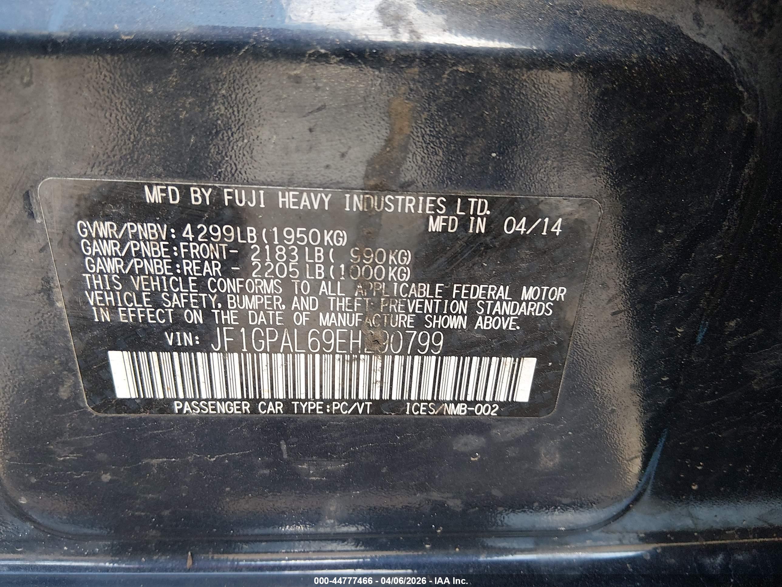 SUBARU IMPREZA image 9