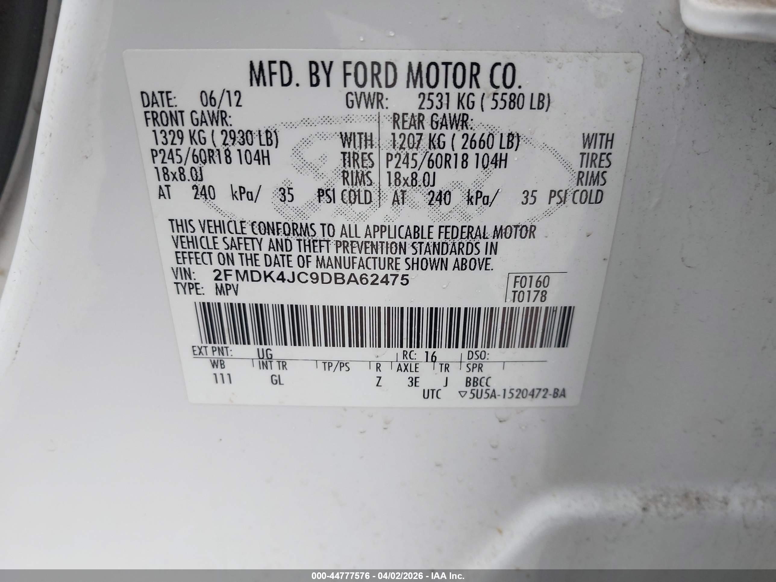 FORD EDGE image 9