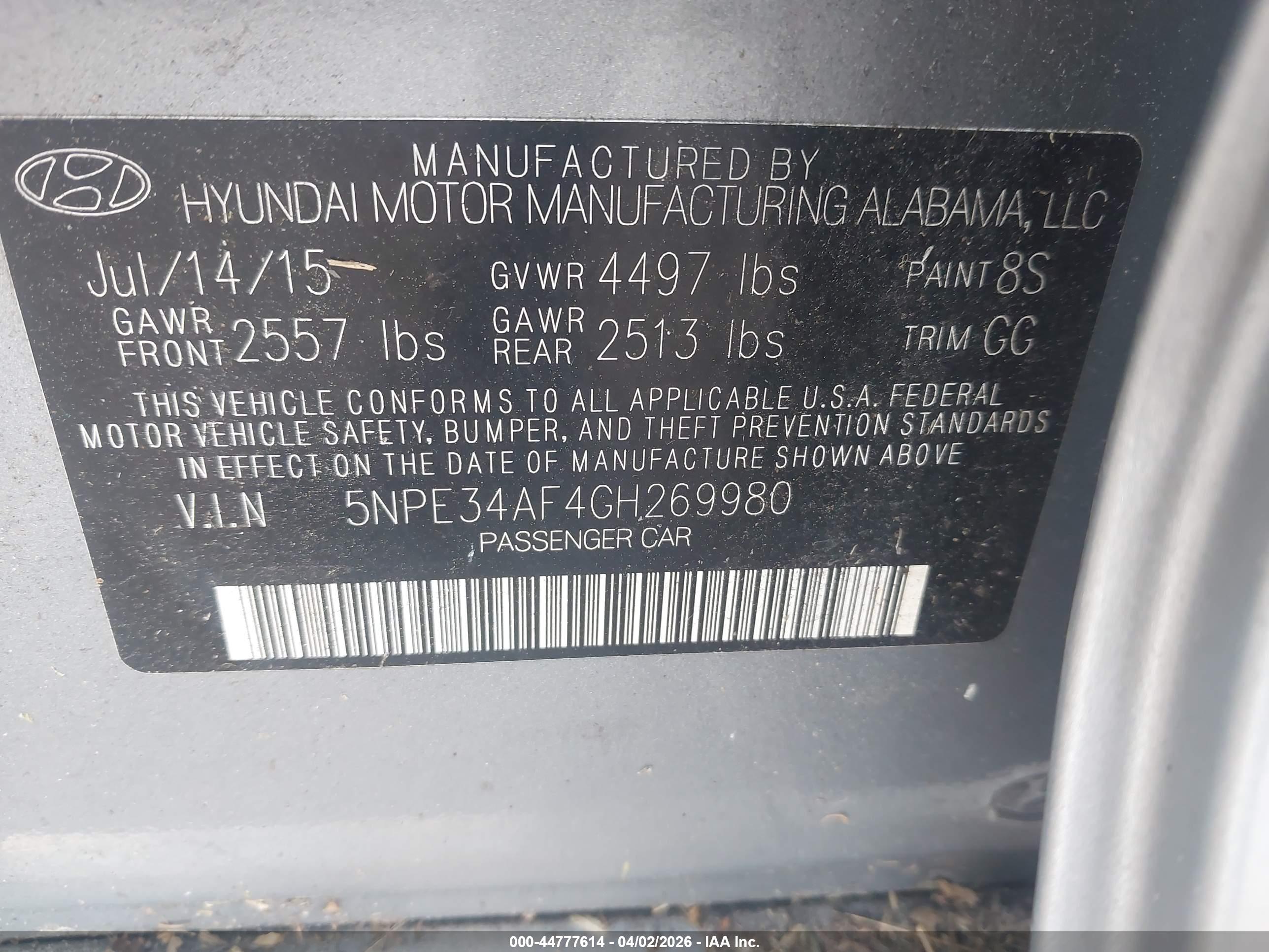 HYUNDAI SONATA image 9