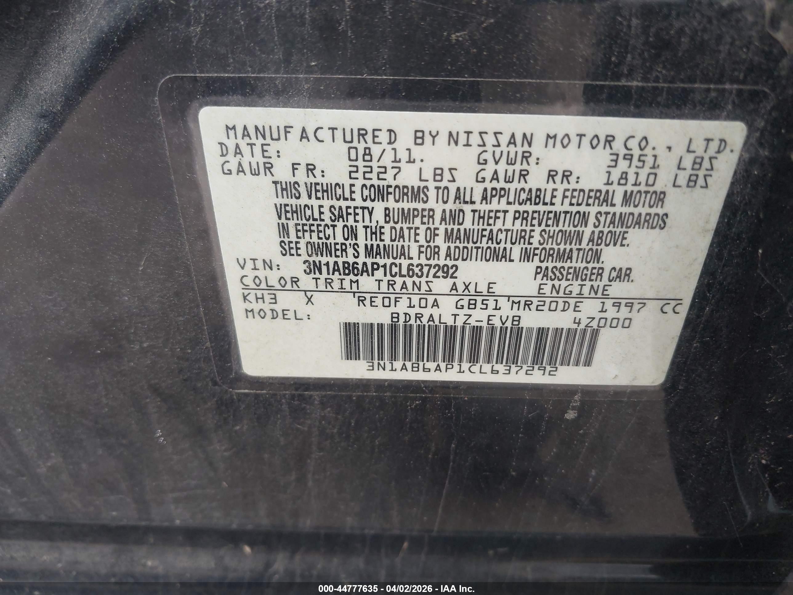 NISSAN SENTRA image 9