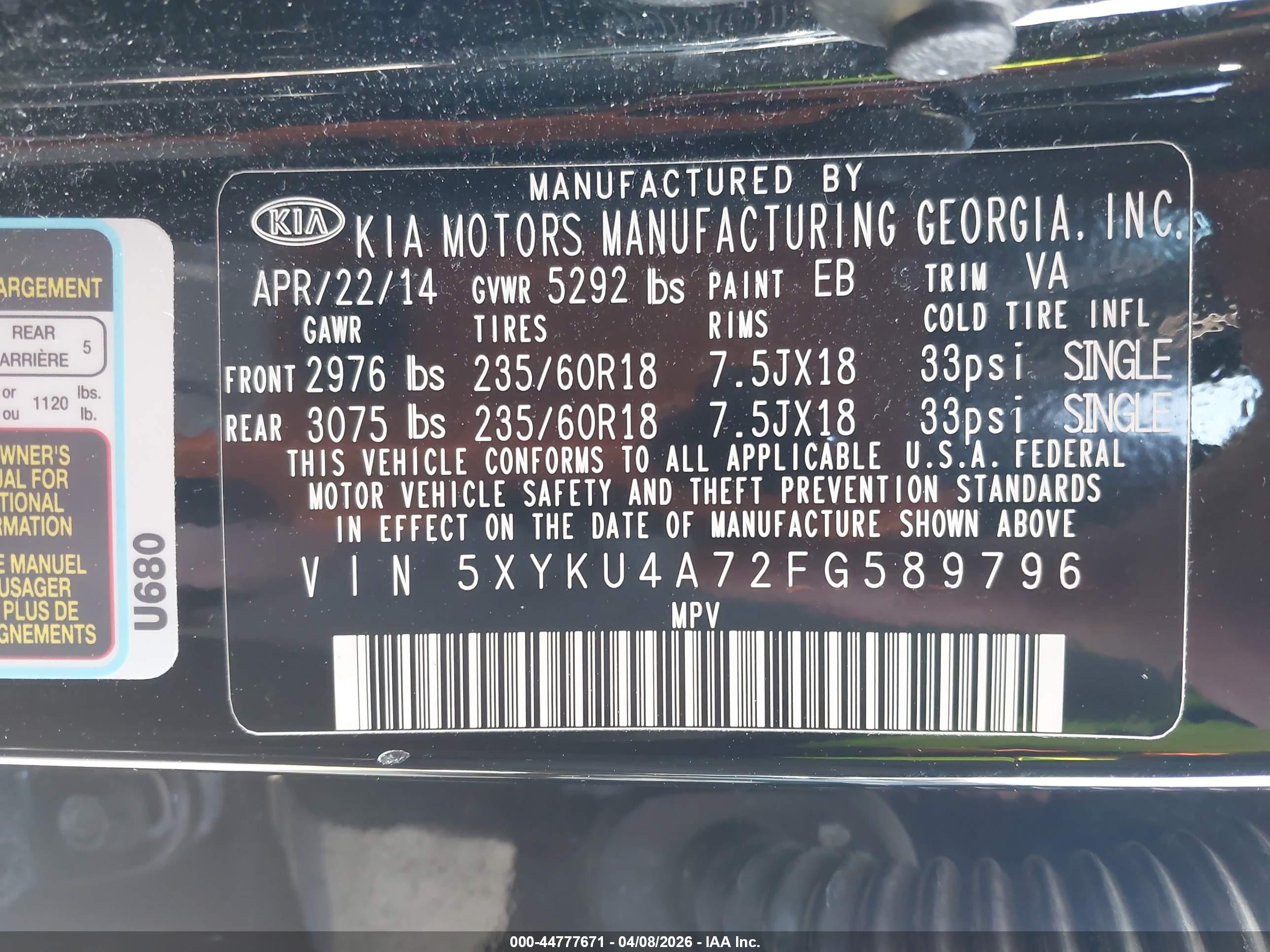 KIA SORENTO image 9