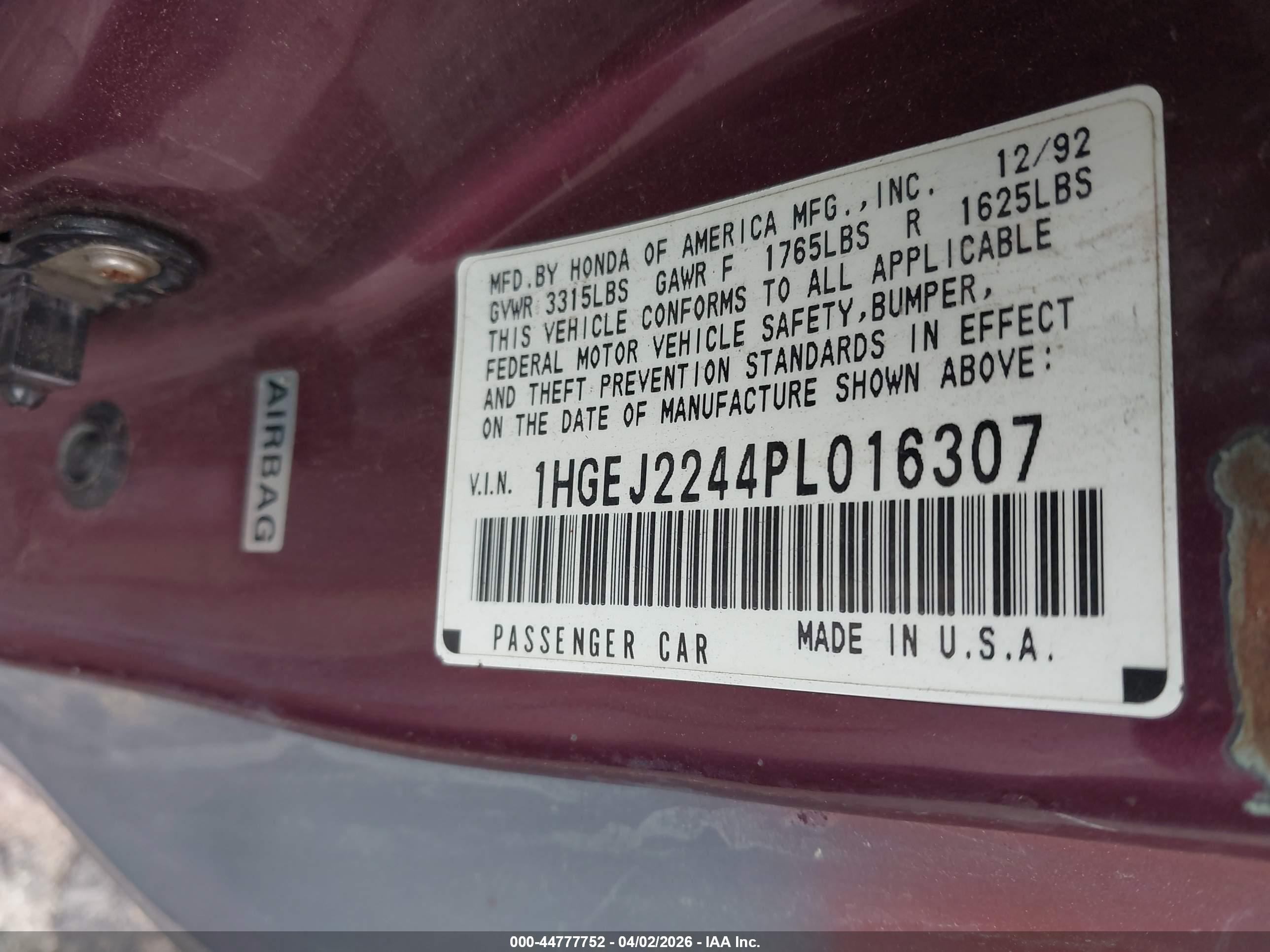 HONDA CIVIC image 9