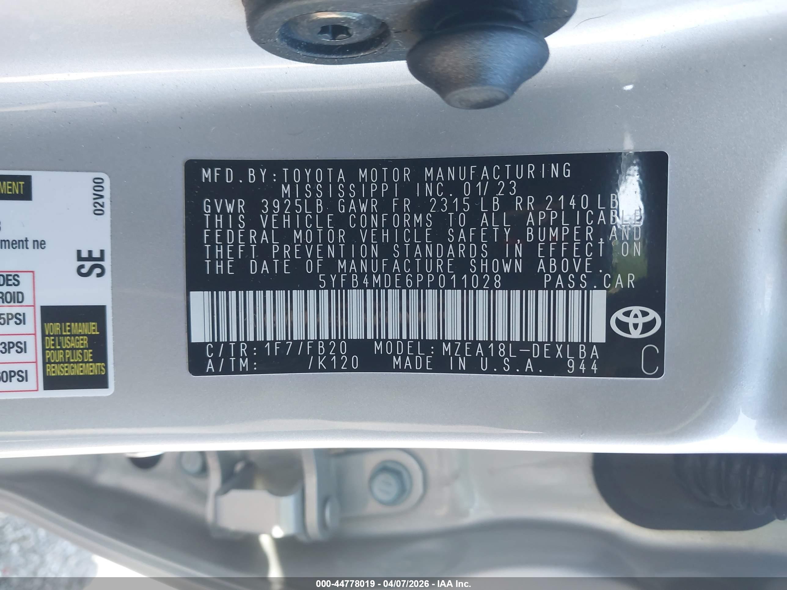 TOYOTA COROLLA image 9