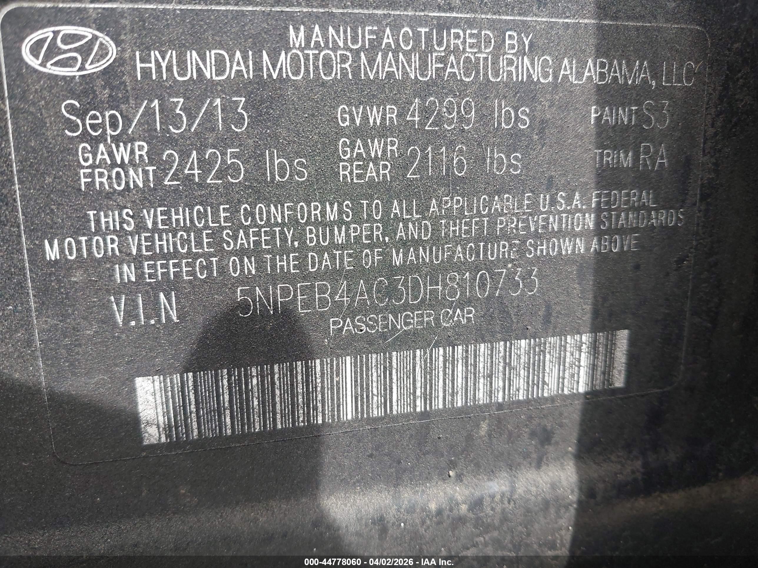 HYUNDAI SONATA image 9