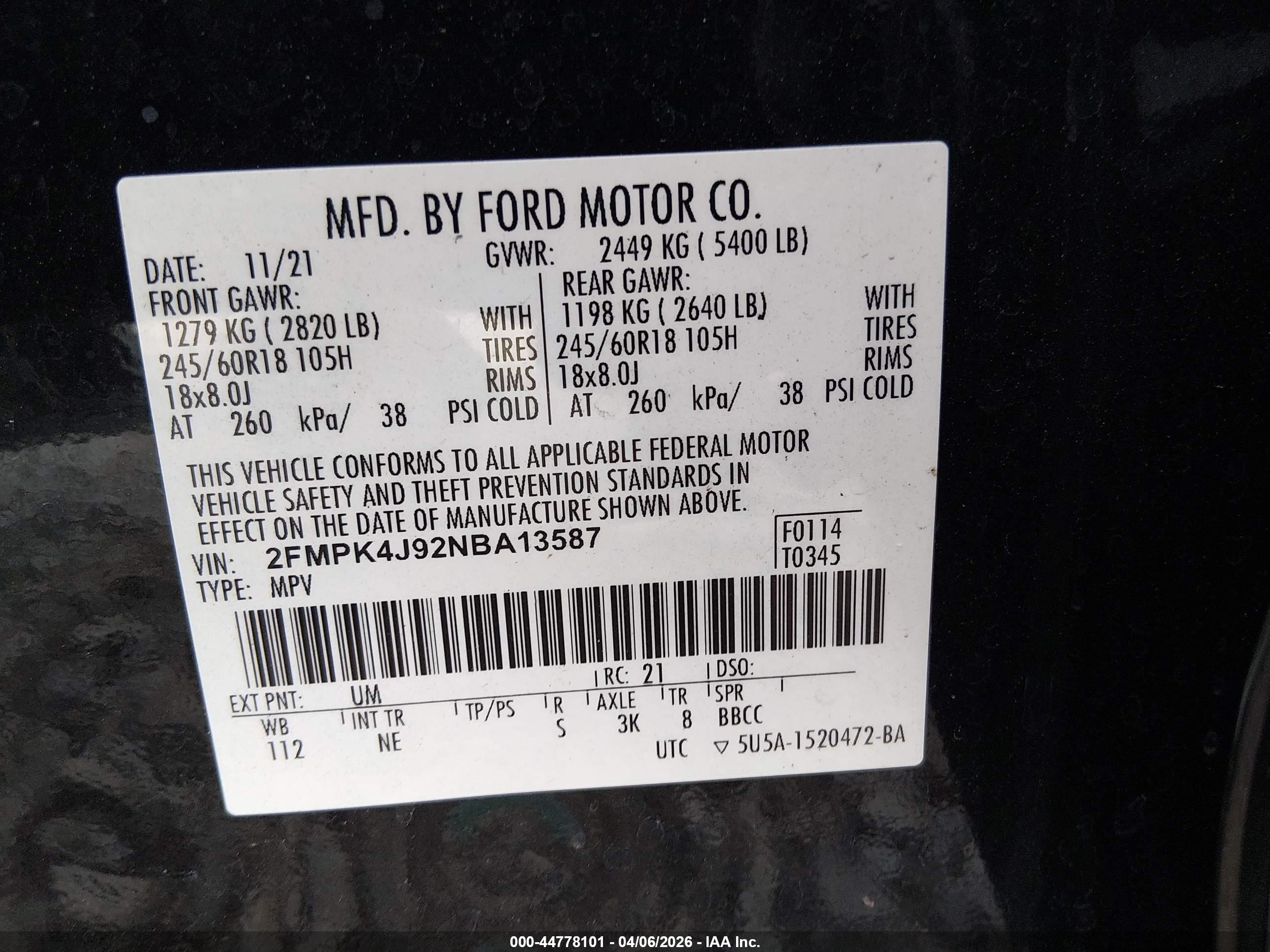 FORD EDGE image 9