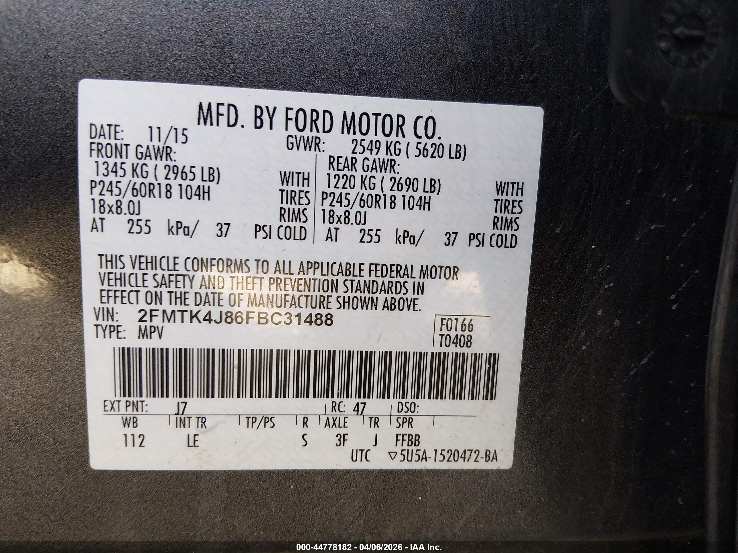 FORD EDGE image 9