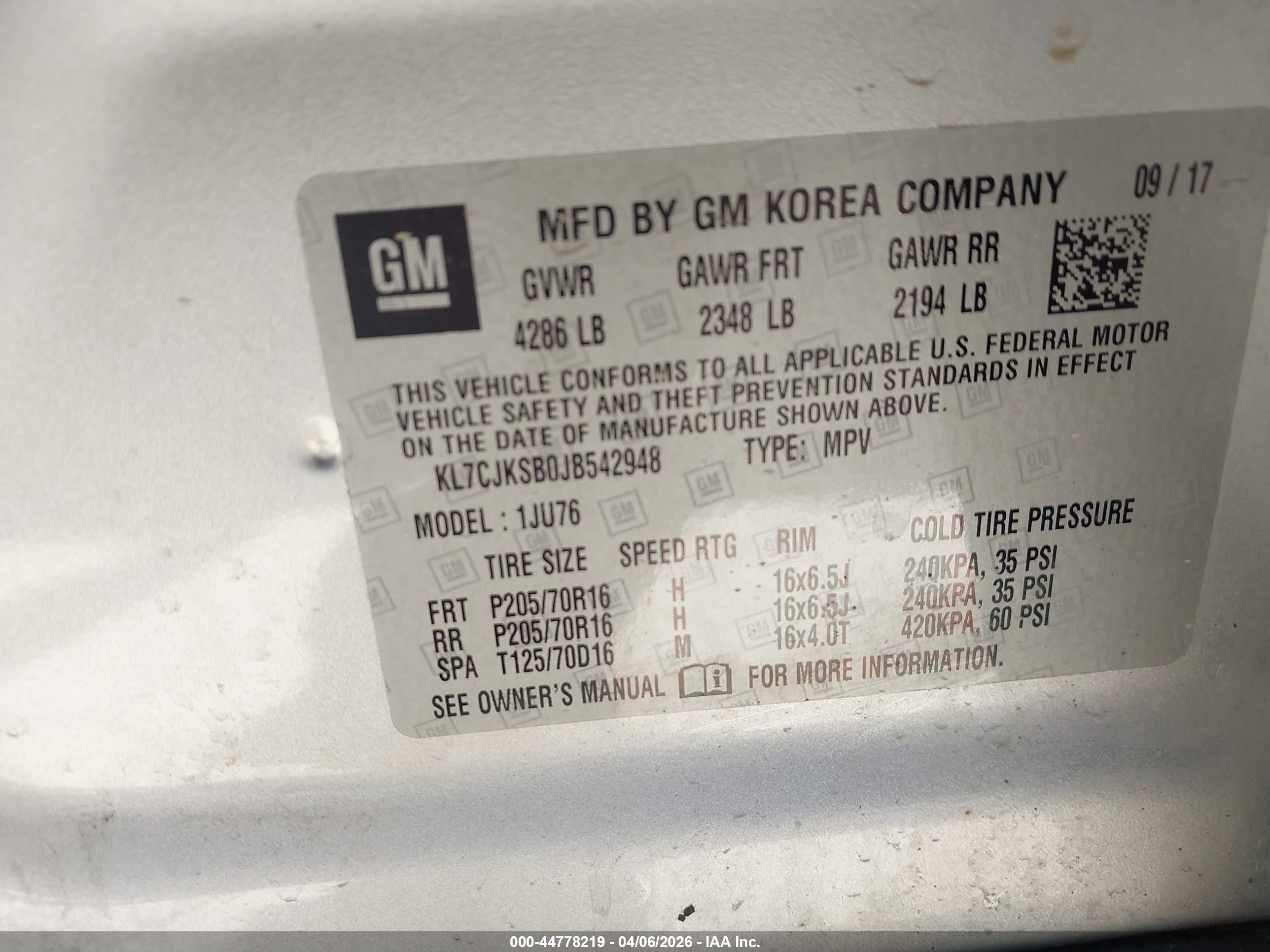 CHEVROLET TRAX image 9