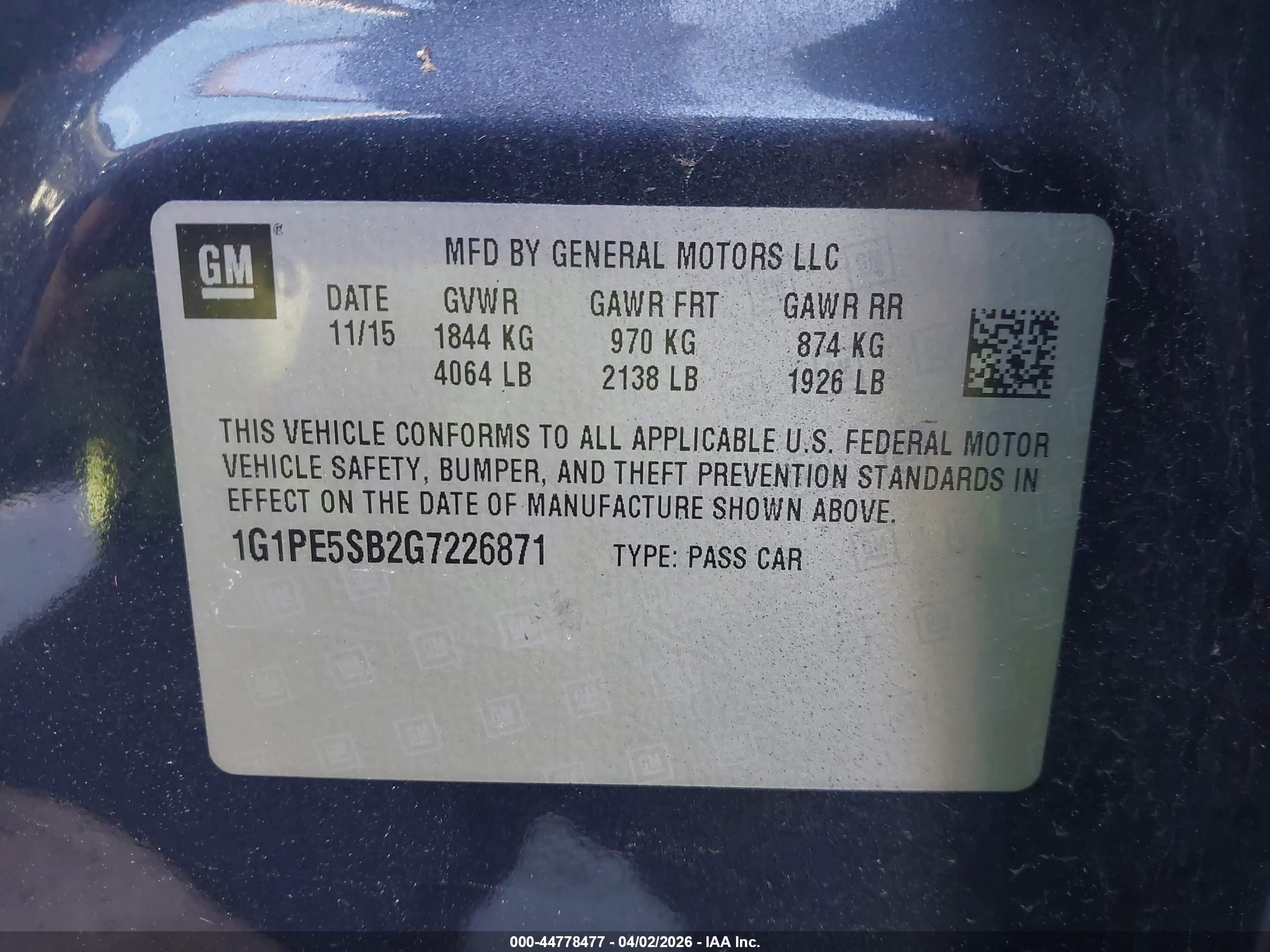 CHEVROLET CRUZE image 9