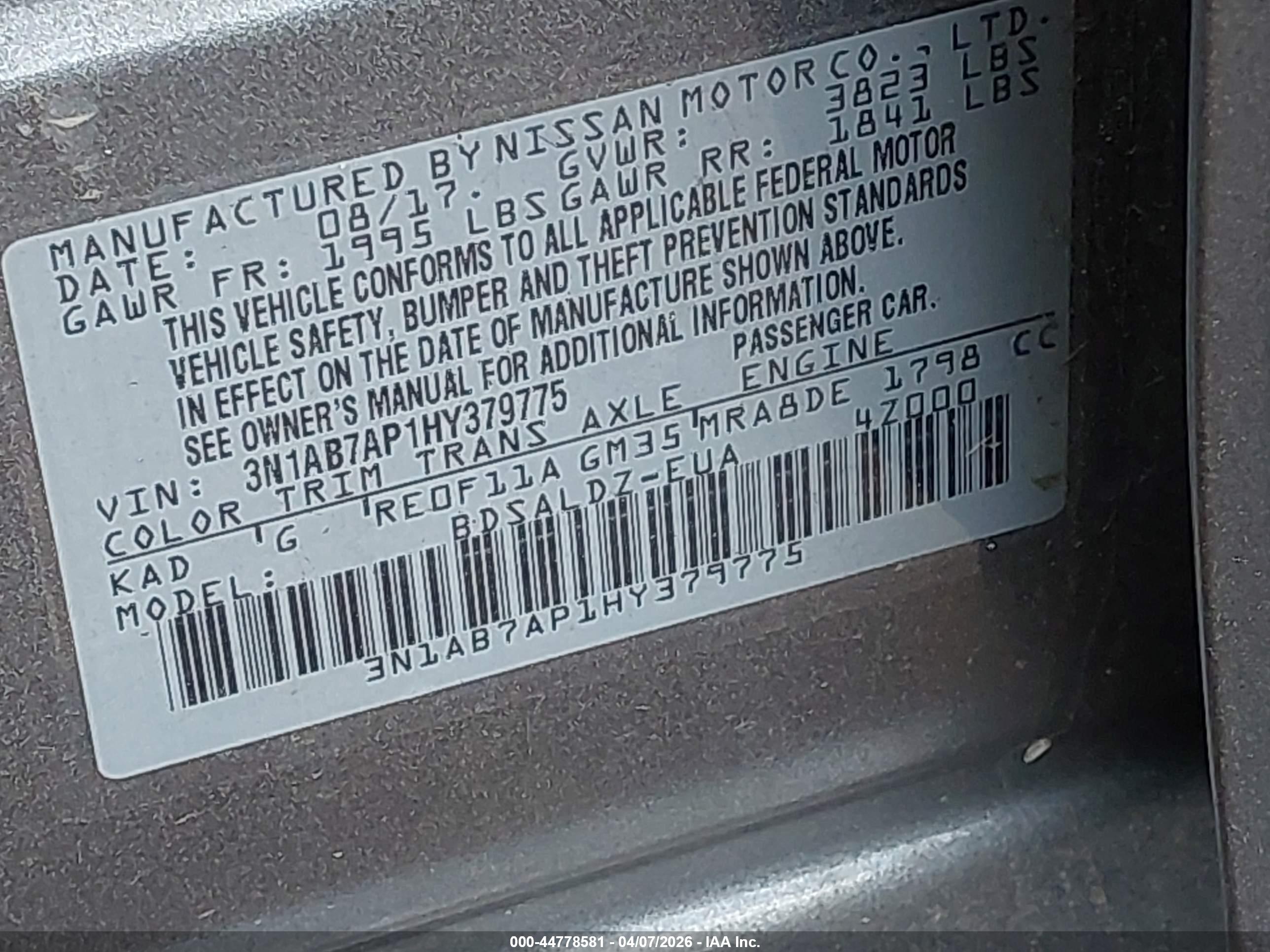 NISSAN SENTRA image 9